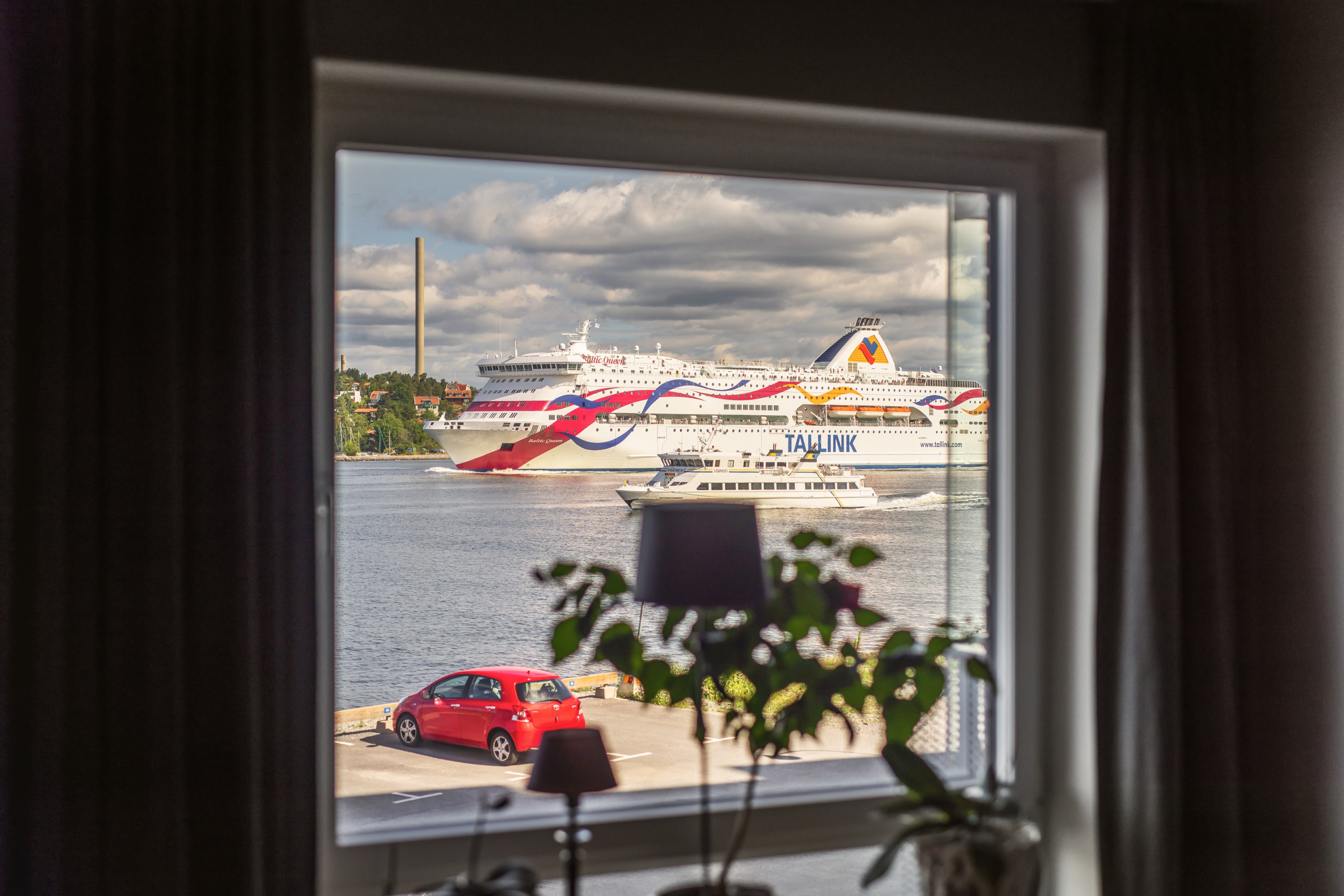 Bostadsbild från Telegrafvägen 32, Kommande i Telegrafberget, Nacka