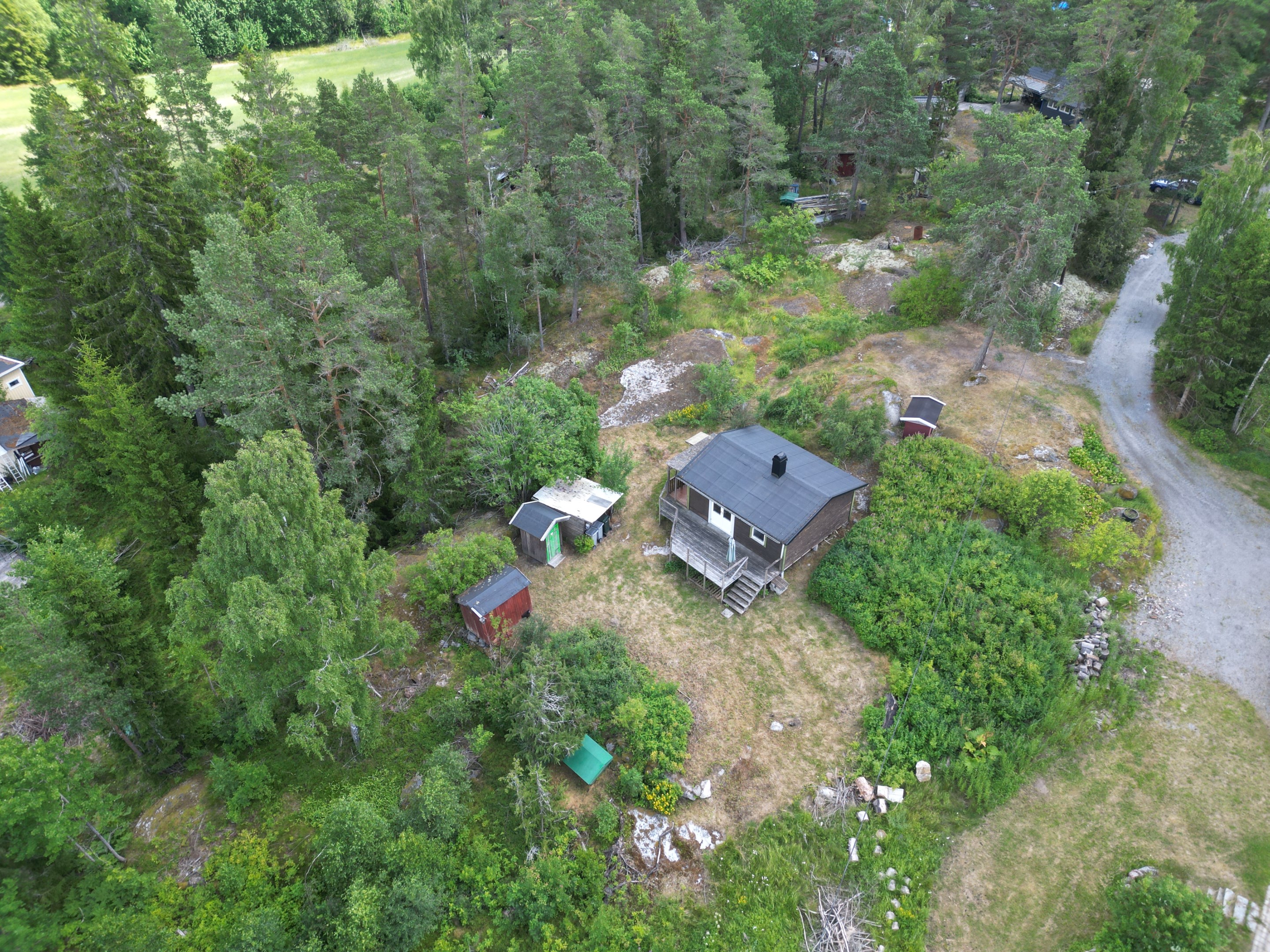 Drönarbild huset