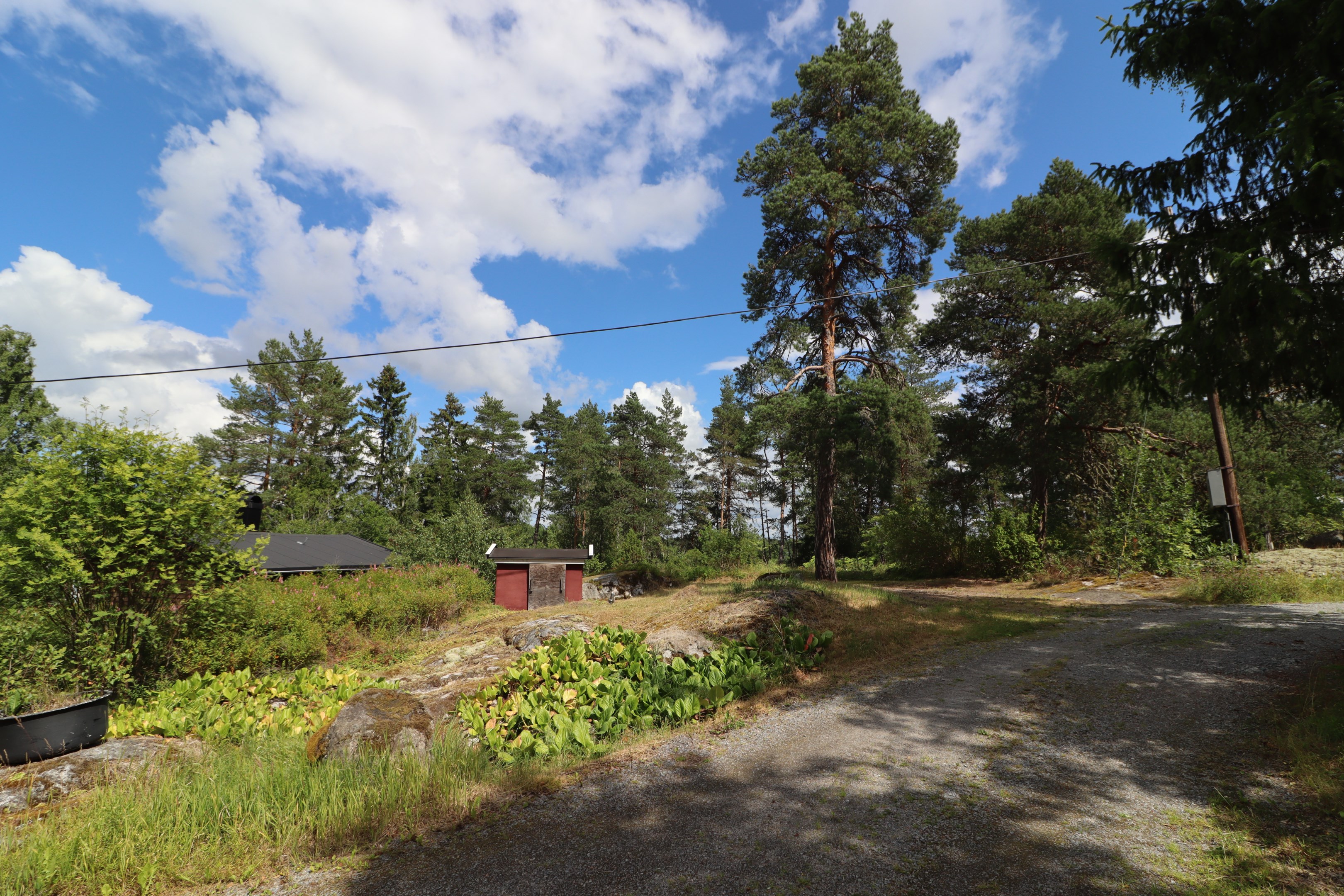 Infarten med parkering