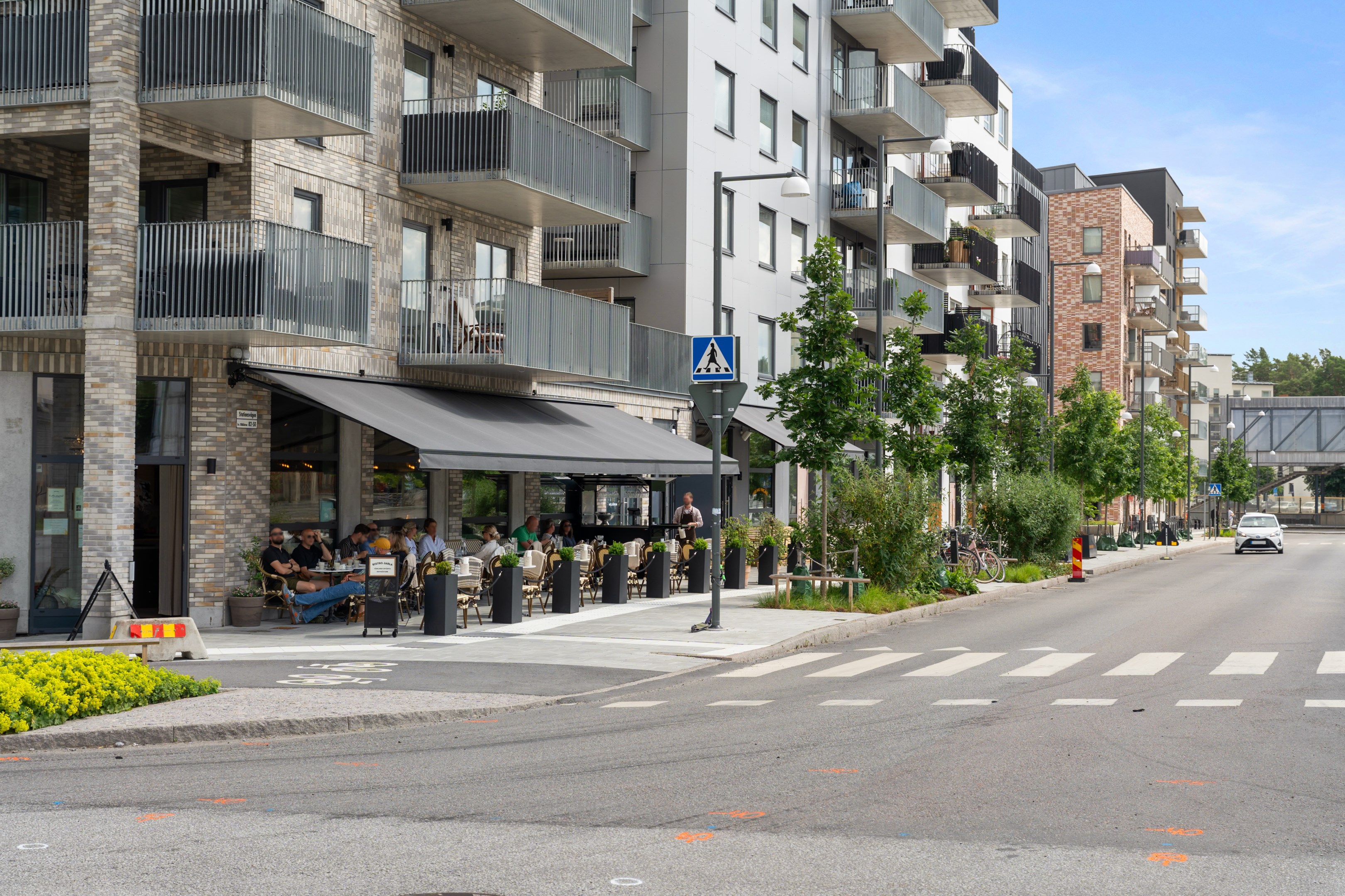 Bostadsbild från Stationsvägen 54, Kommande i Roslags Näsby, Täby