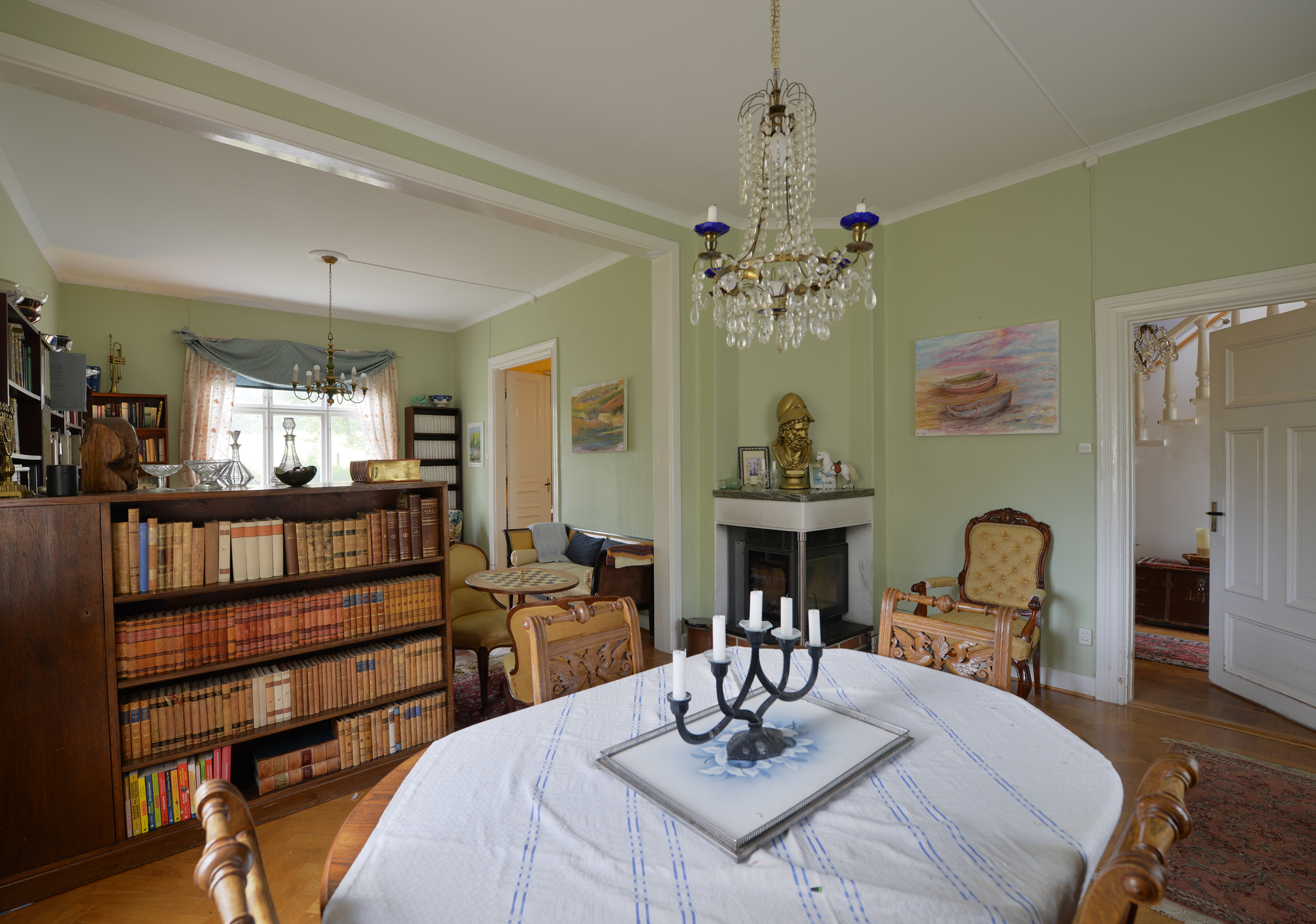 Matrum och bibliotek i fil