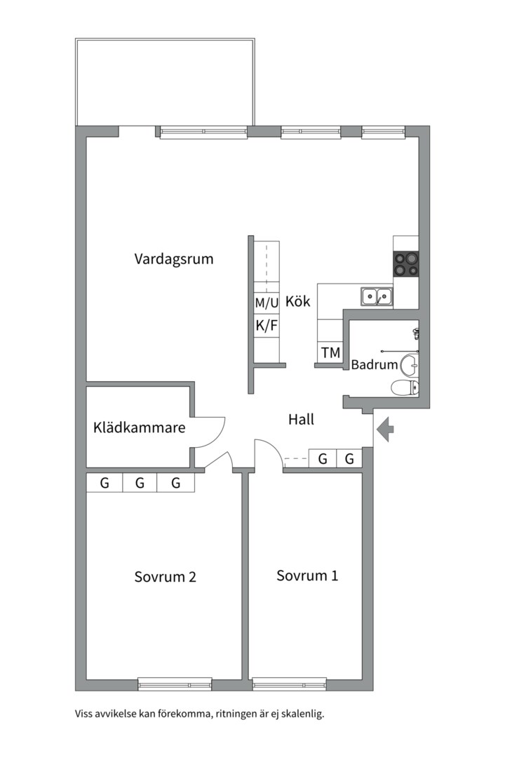 Planlösning från Björnskogsvägen 54, Till salu i Gustavsberg - Lugnet/Björnkärret, Värmdö