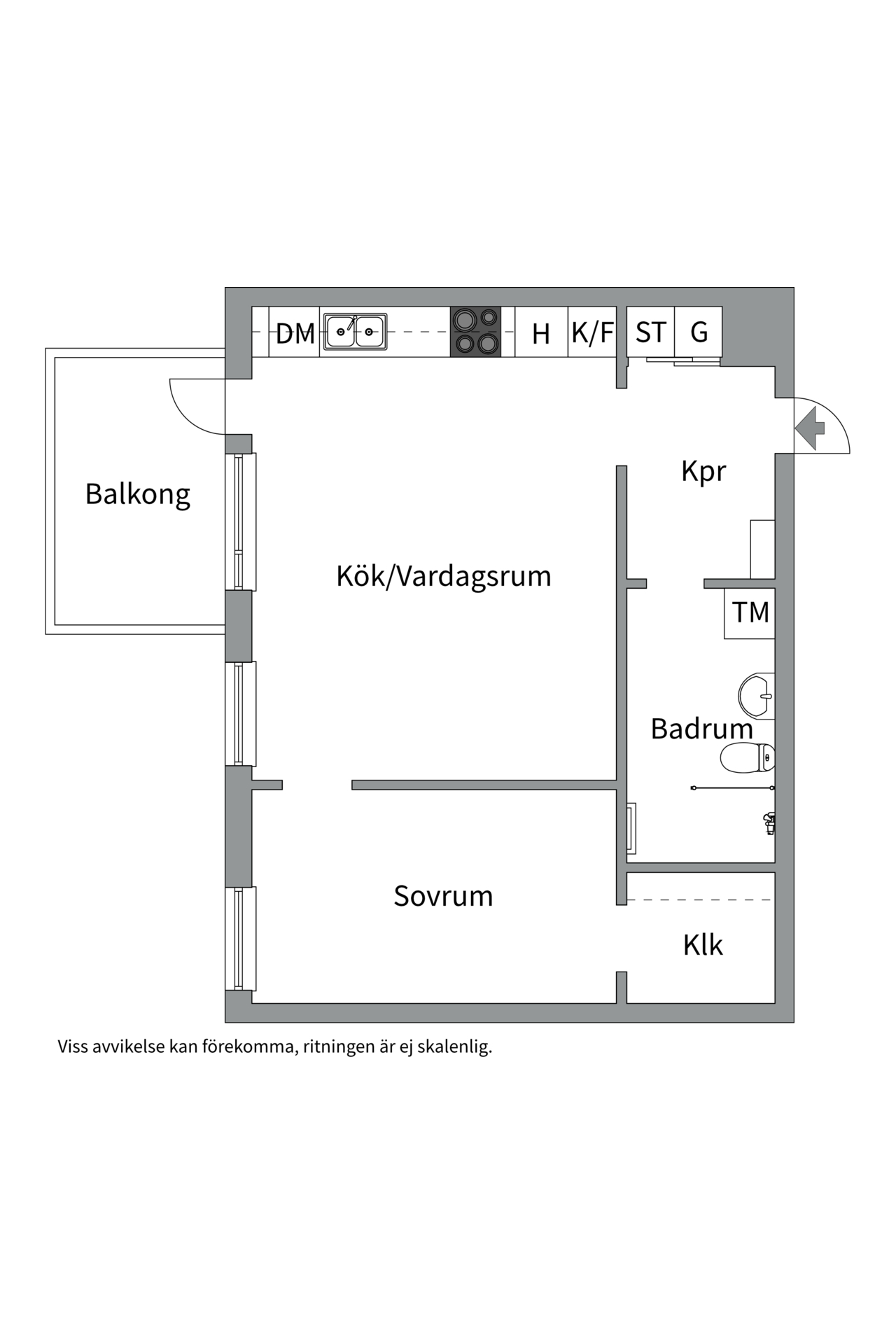 Bostadsbild från Marieviksgatan 45, 7tr, Till salu i Liljeholmen - Liljeholmskajen, Stockholm