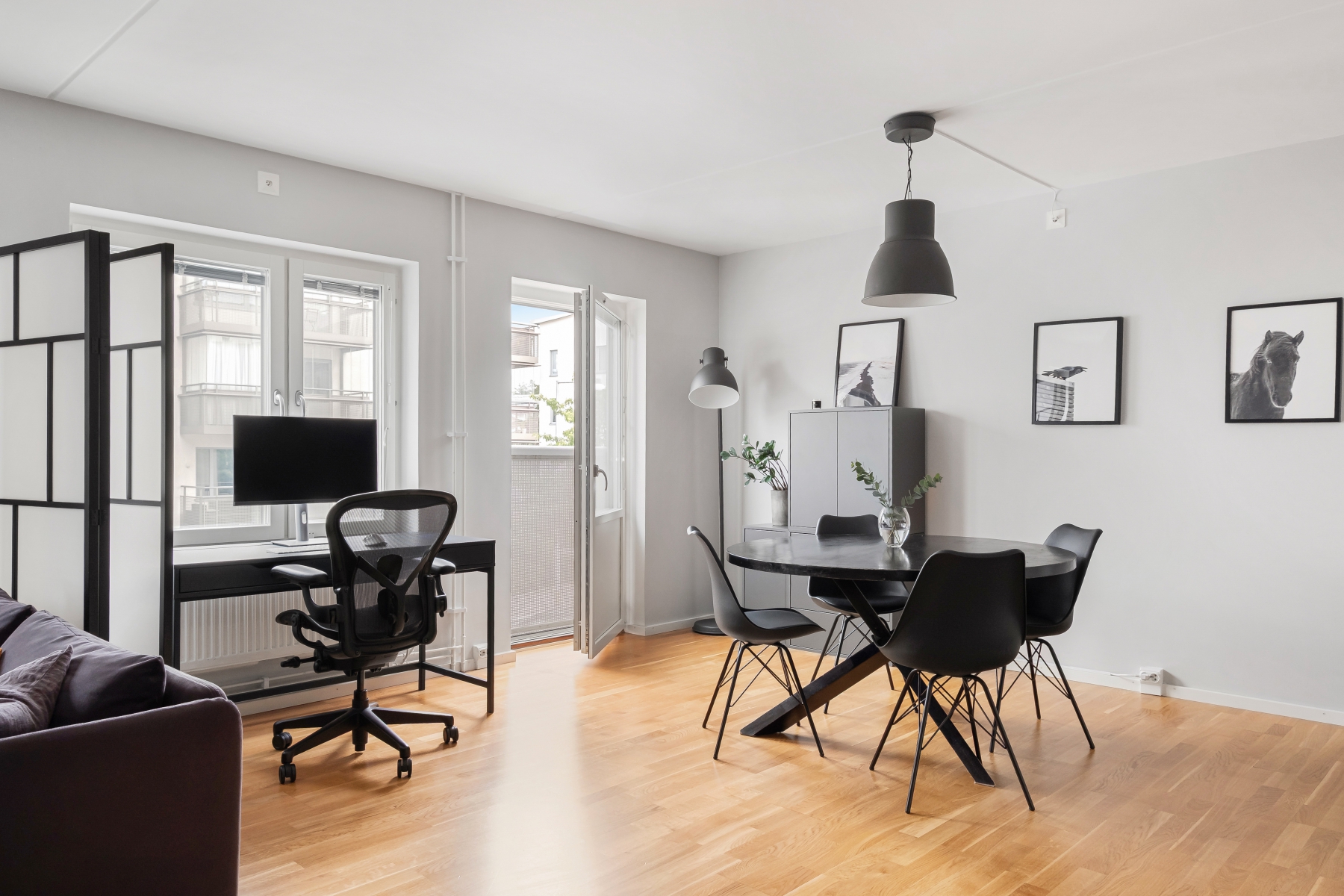 Bostadsbild från Dammtorps allé 17, Såld i Järvastaden, Solna