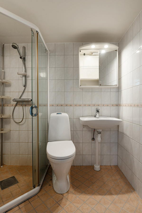 Dusch/WC nedre plan
