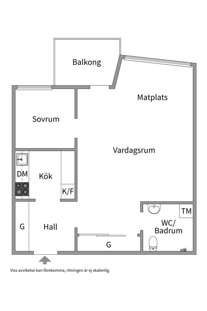 Planlösning från Norr Mälarstrand 94, Kommande i Kungsholmen - Norr Mälarstrand, Stockholm