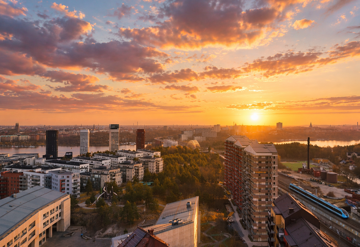 Bostadsbild från Vida Årstaberg, Kommande i Årstaberg, Stockholm