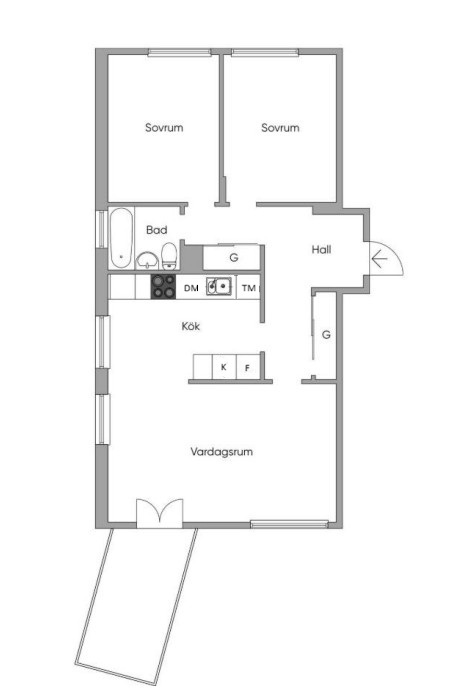 Bostadsbild från Rådjursstigen 14, Såld i Bergshamra, Solna