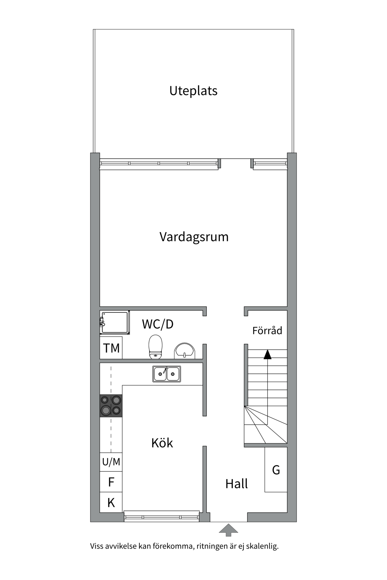 Bostadsbild från Liegatan 16, Till salu i Hammarby, Västerås