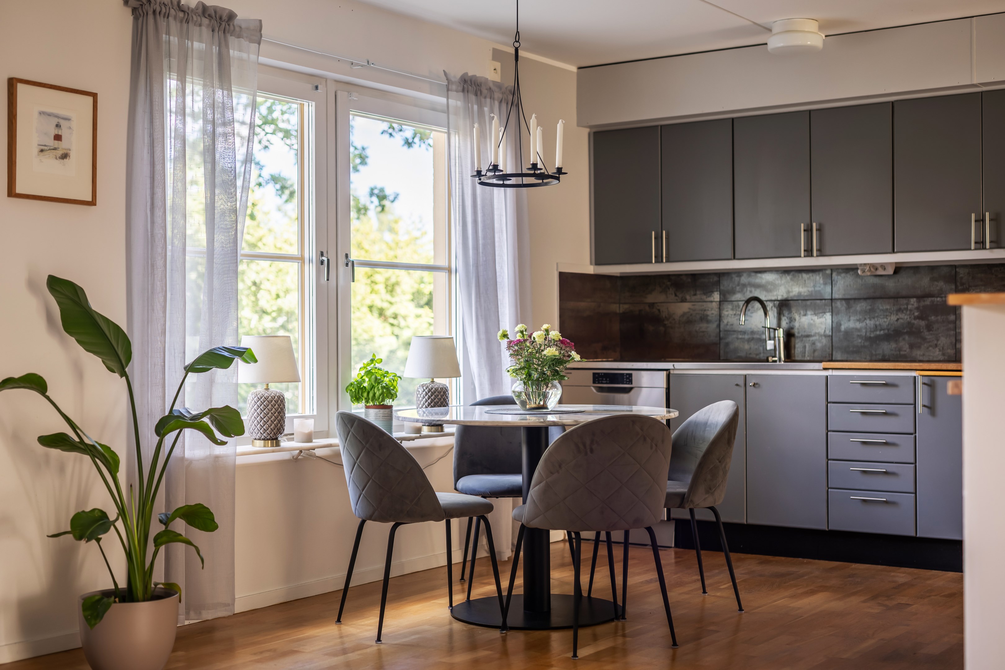 Bostadsbild från Ängsbacken 5, Kommande i Björknäs, Nacka