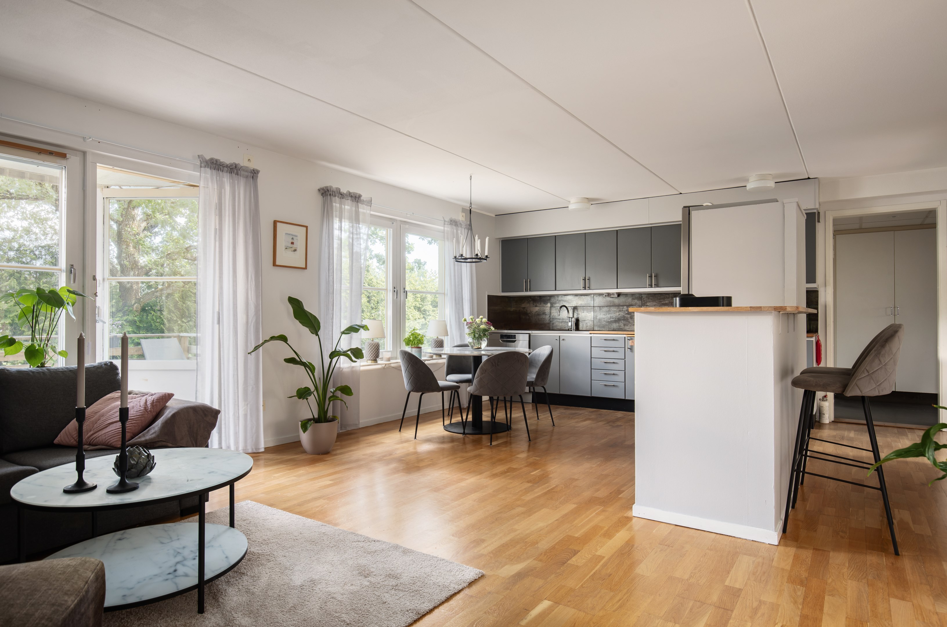 Bostadsbild från Ängsbacken 5, Kommande i Björknäs, Nacka