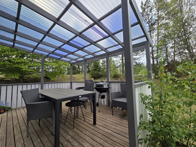Veranda med tak