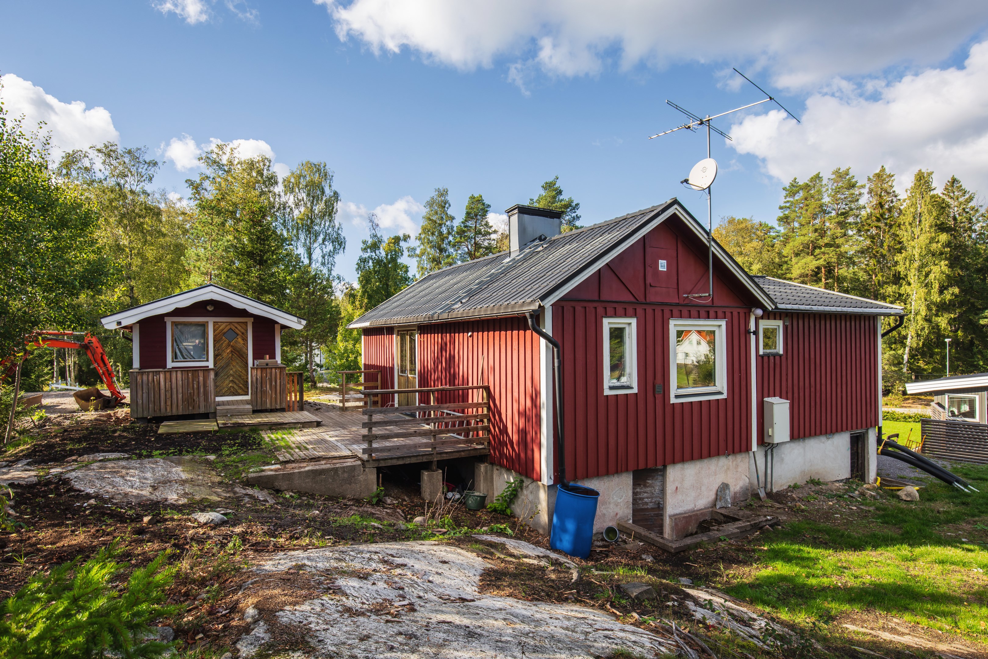 Bostadsbild från Strömmadalsvägen 32, Kommande i Strömma, Värmdö
