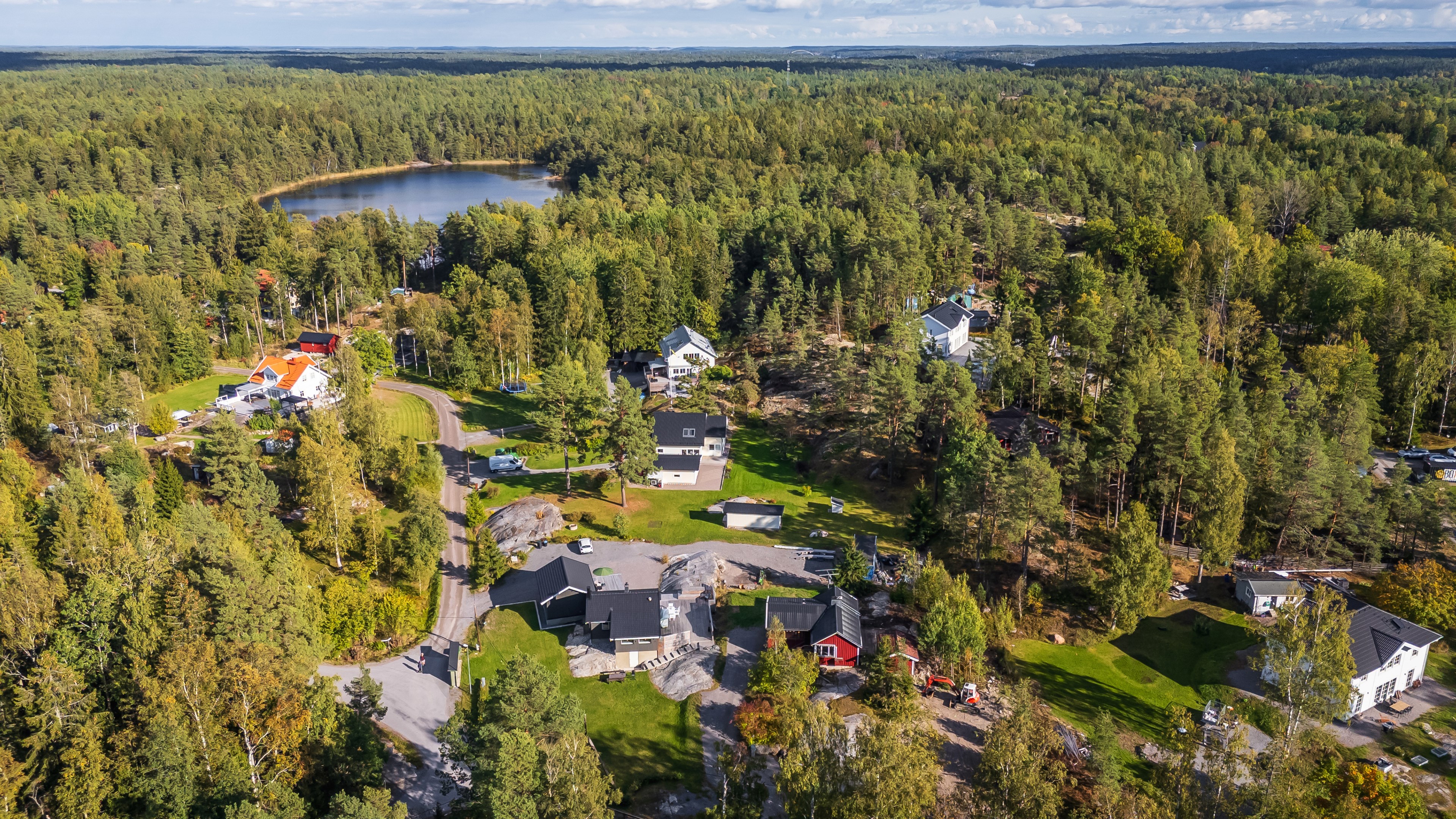 Bostadsbild från Strömmadalsvägen 32, Kommande i Strömma, Värmdö