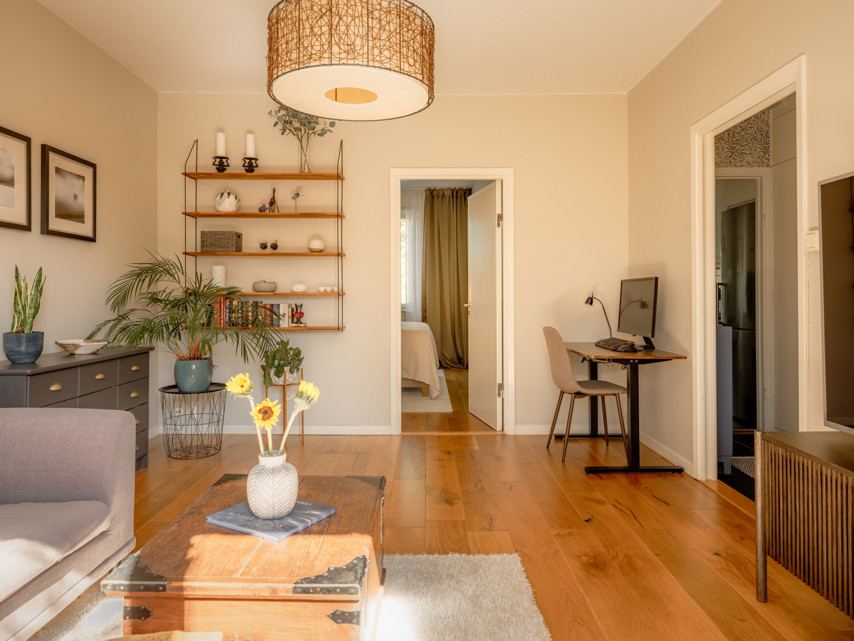 Bostadsbild från Sparbanksvägen 81, Kommande i Hägerstensåsen, Stockholm