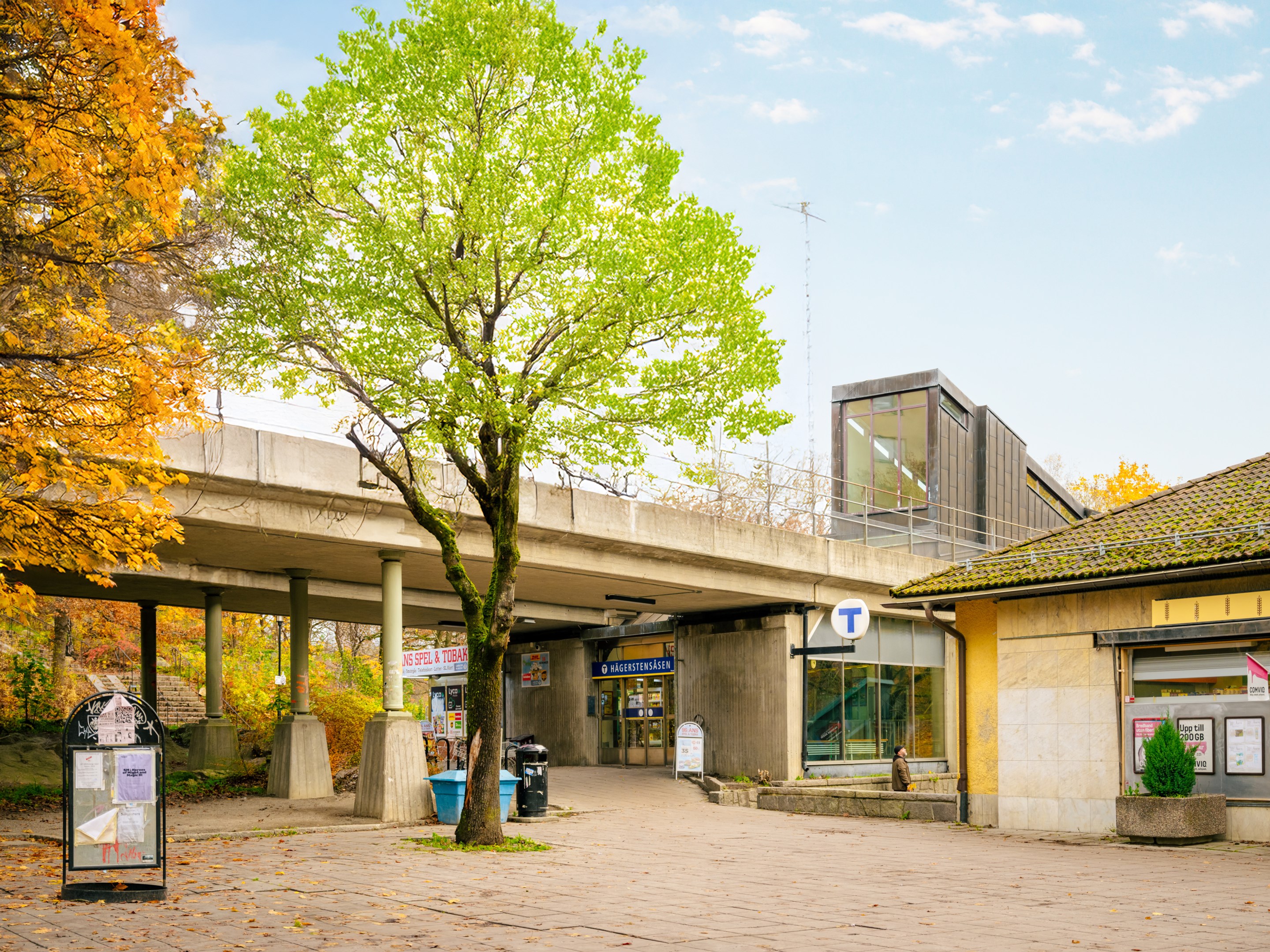 Bostadsbild från Sparbanksvägen 81, Kommande i Hägerstensåsen, Stockholm