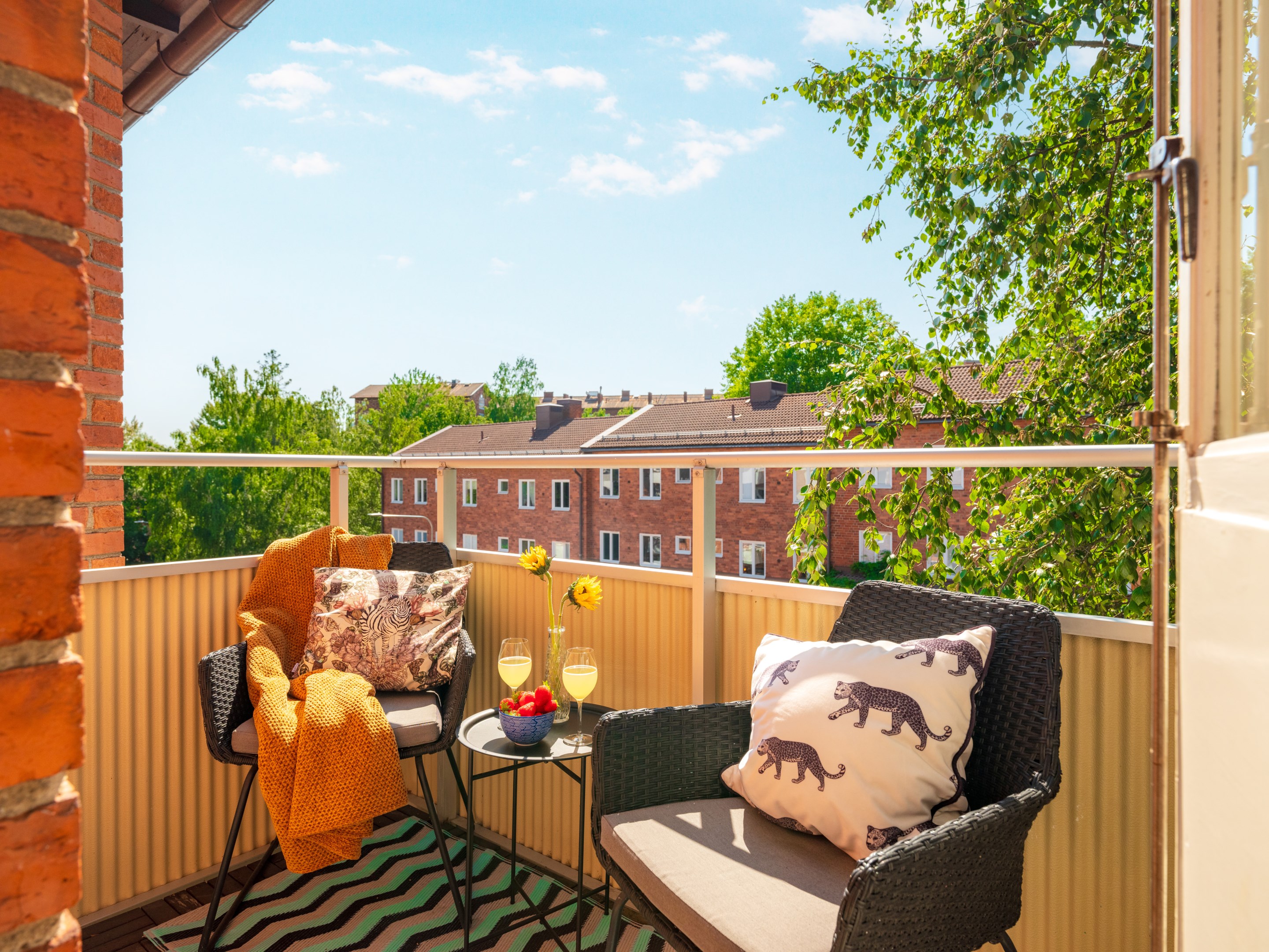 Bostadsbild från Sparbanksvägen 81, Kommande i Hägerstensåsen, Stockholm