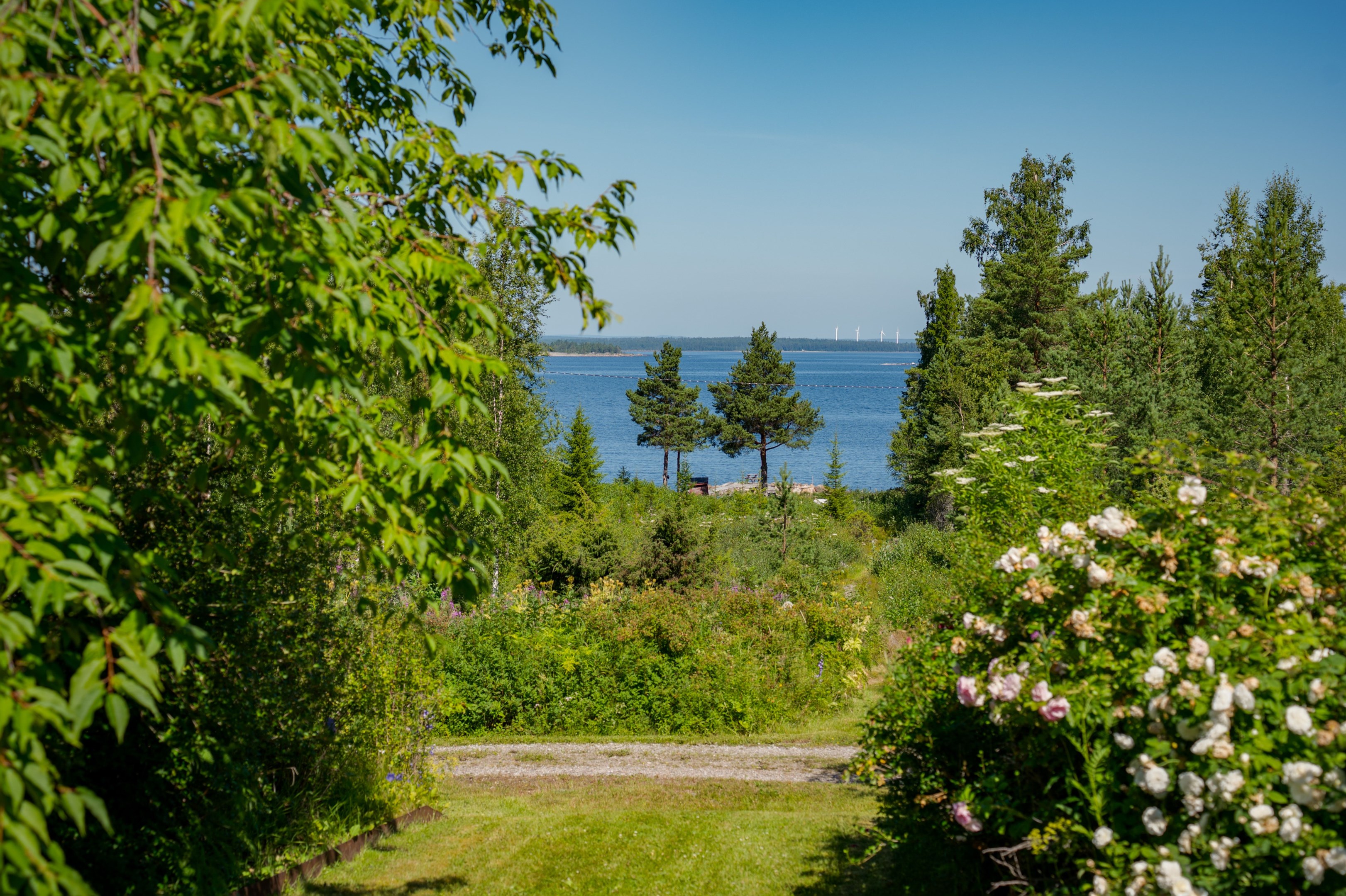 Nyttjanderätt på mark ner till havet med både egen brygga o strand (50 år)