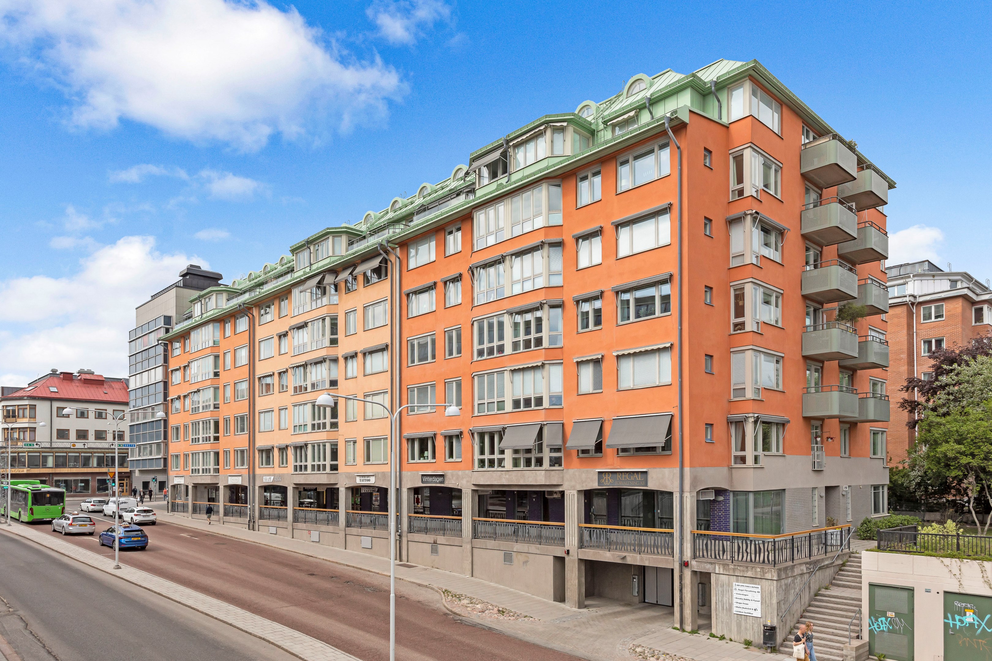 Bostadsbild från Vaksalagatan 18A, Kommande i Centrum, Uppsala