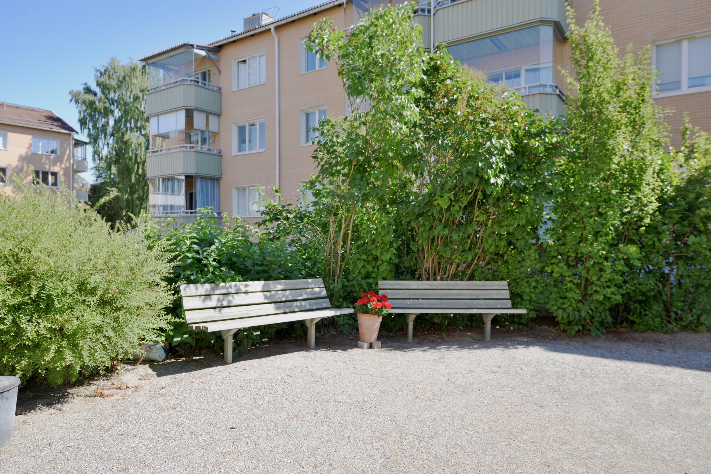 Trevlig utemiljö