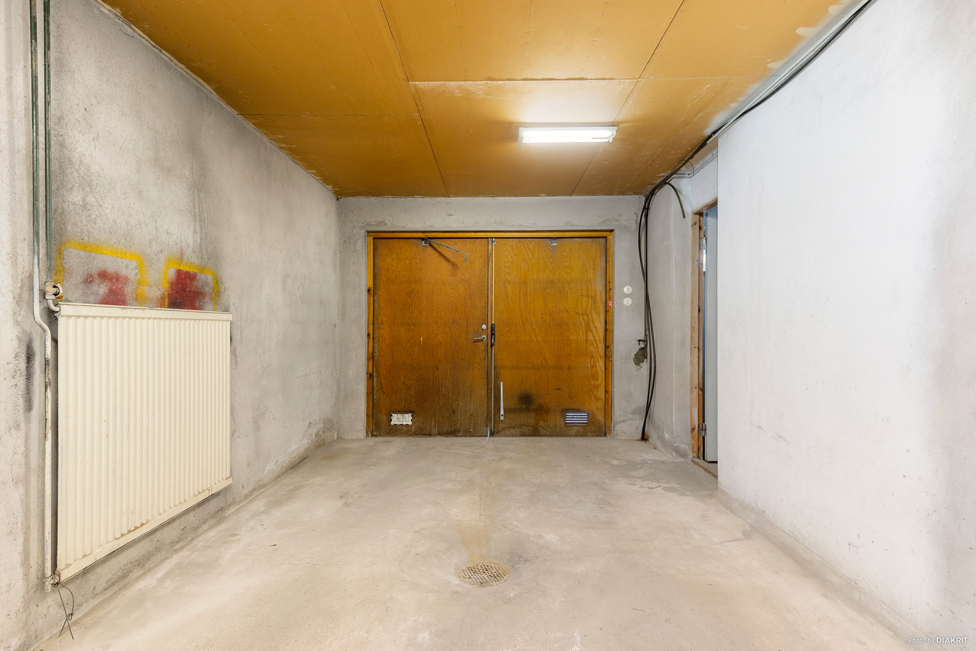 Garage i huset