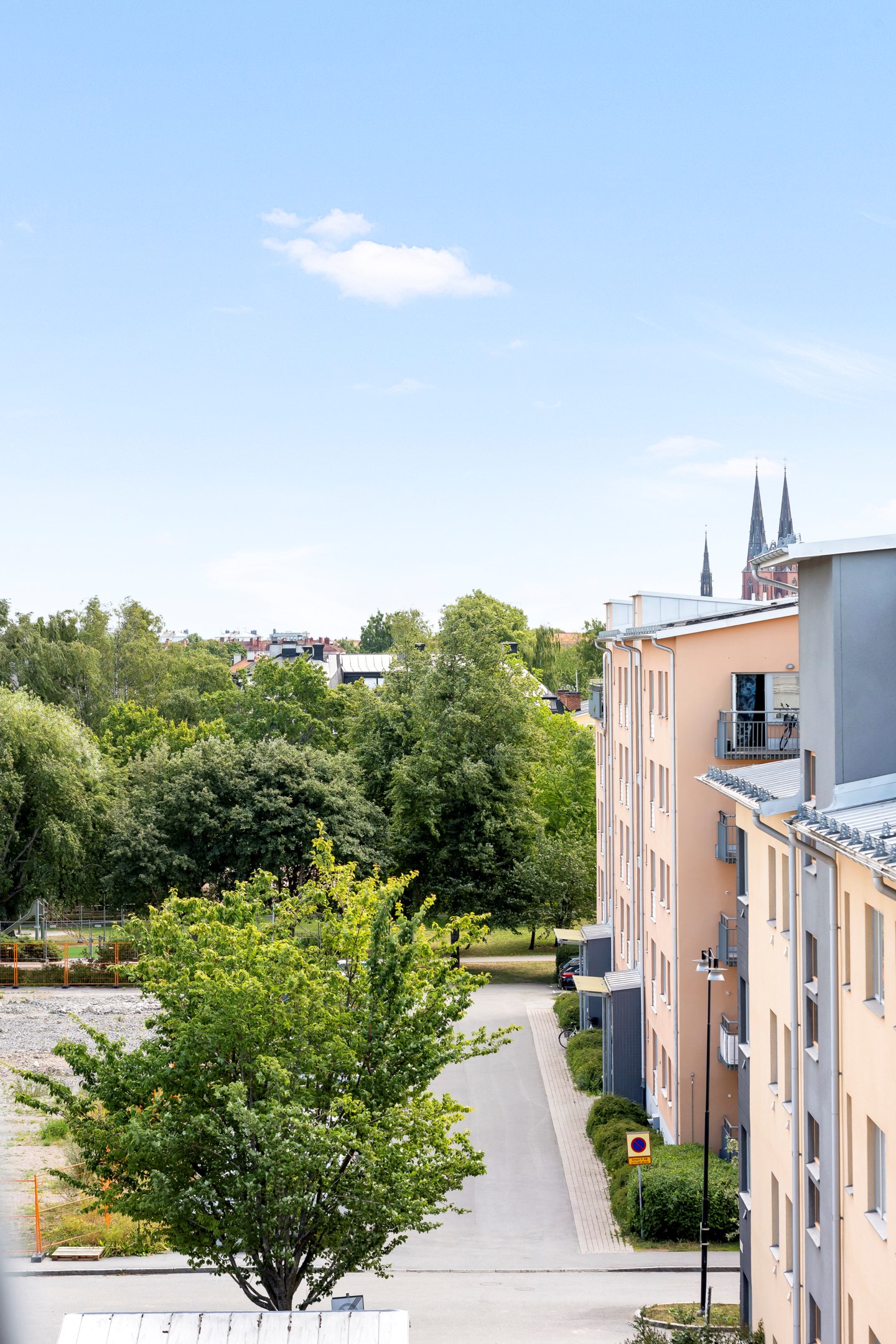 Bostadsbild från Fyrisvallsgatan 12A, Kommande i Luthagen, Uppsala
