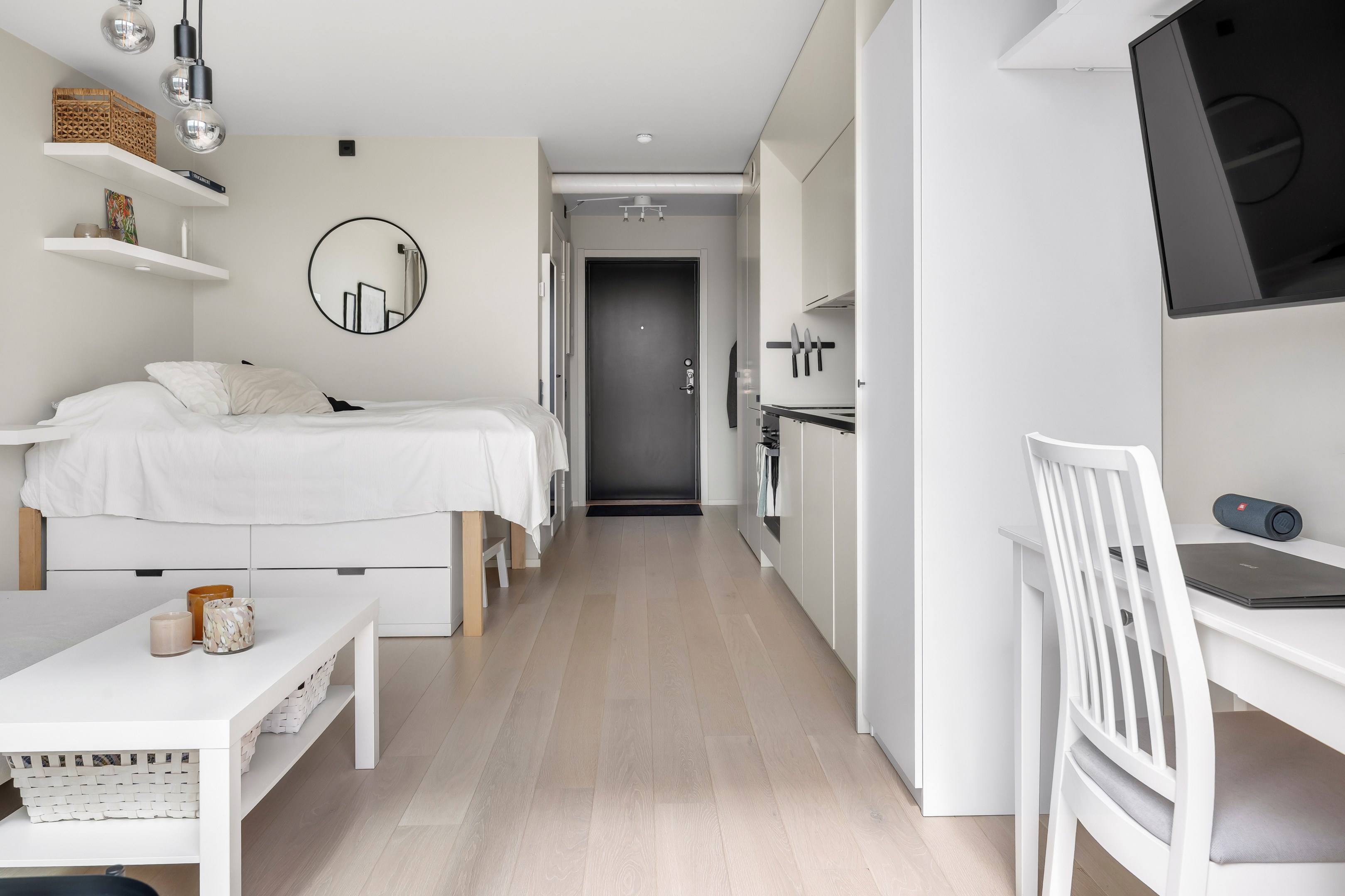 Bostadsbild från Fyrisvallsgatan 12A, Kommande i Luthagen, Uppsala