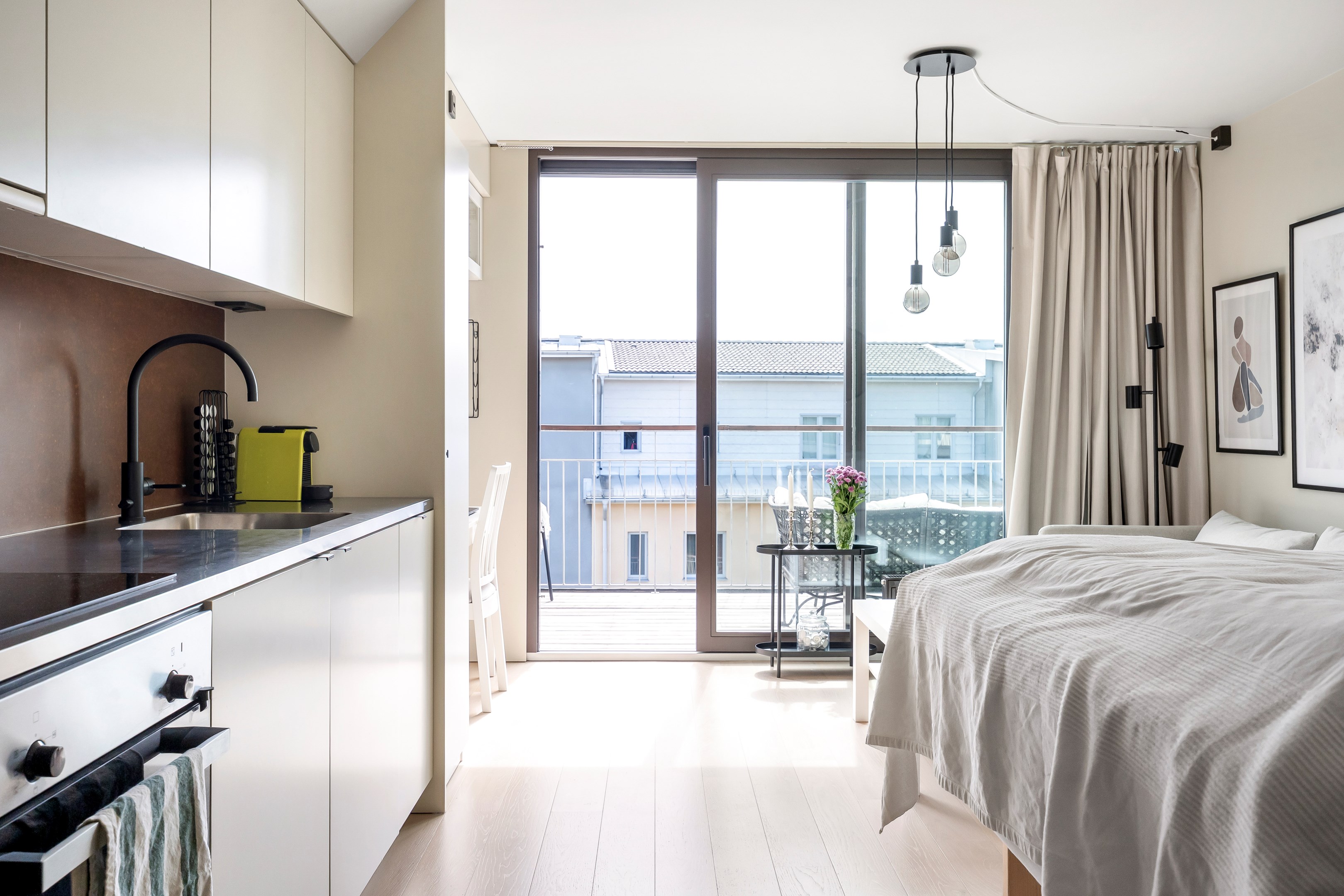 Bostadsbild från Fyrisvallsgatan 12A, Kommande i Luthagen, Uppsala