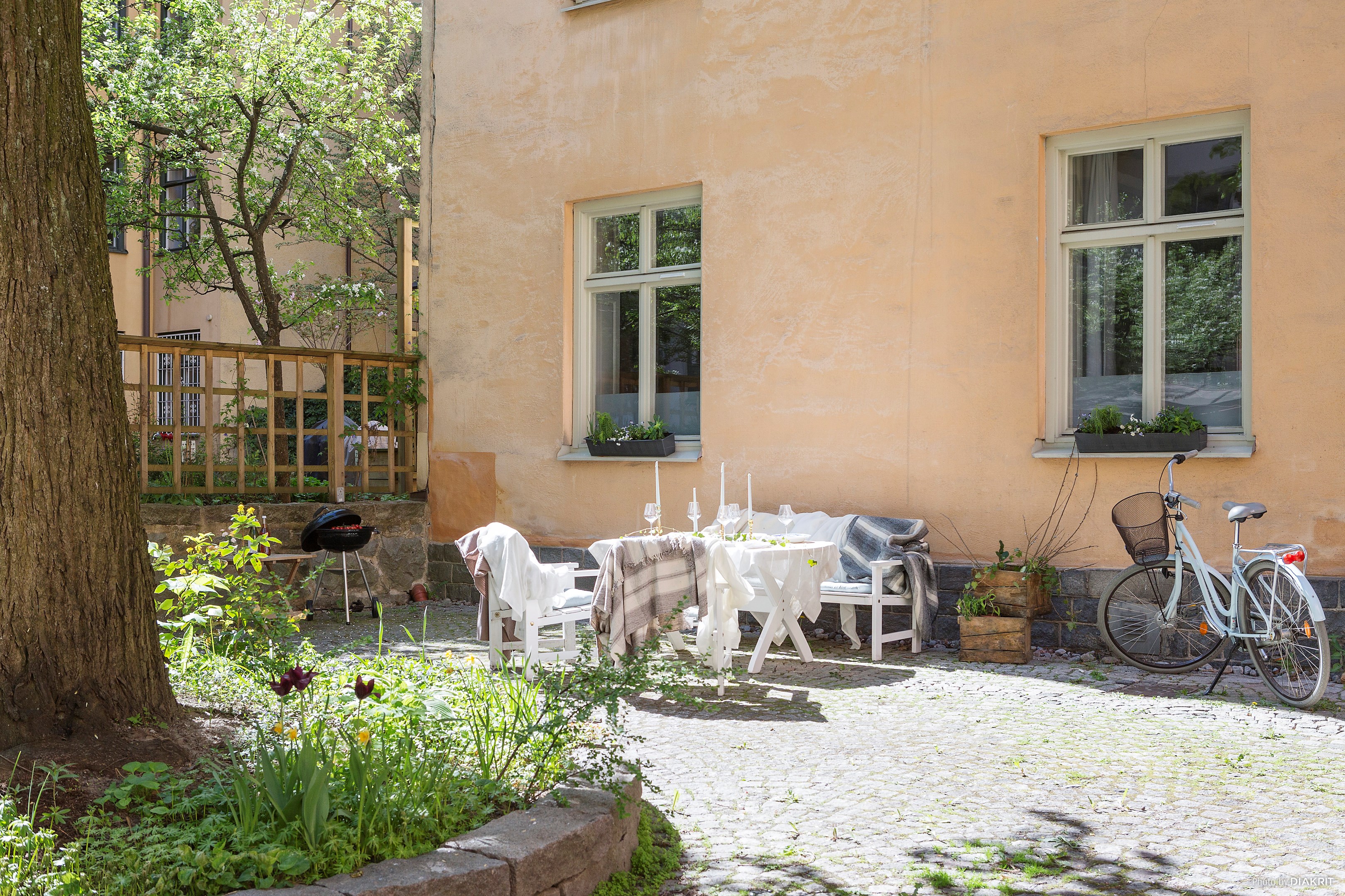 Gemensam innergård