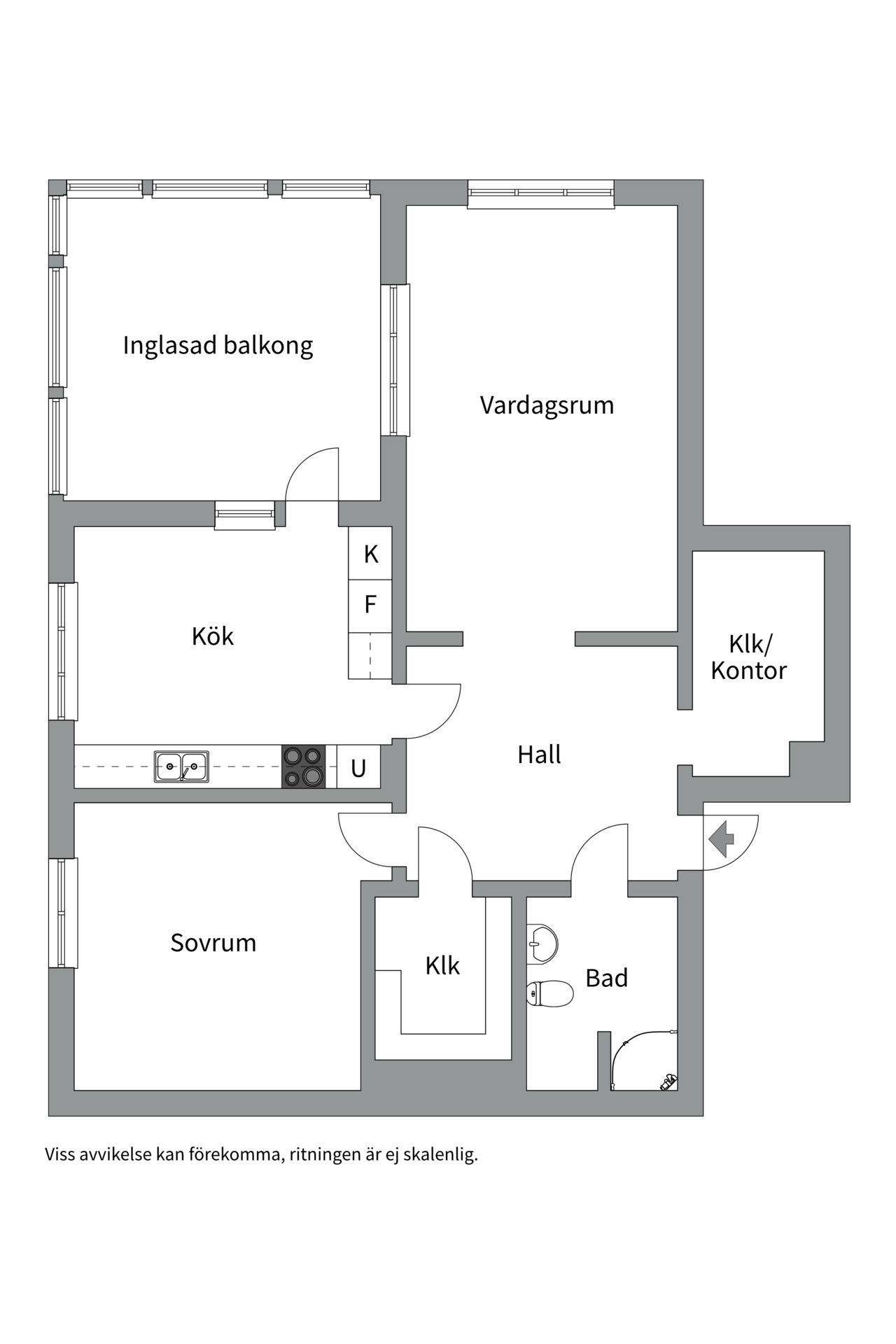 Bostadsbild från Bergmossevägen 6, vån 2, Såld i Gustavsberg - Holmviksskogen, Värmdö