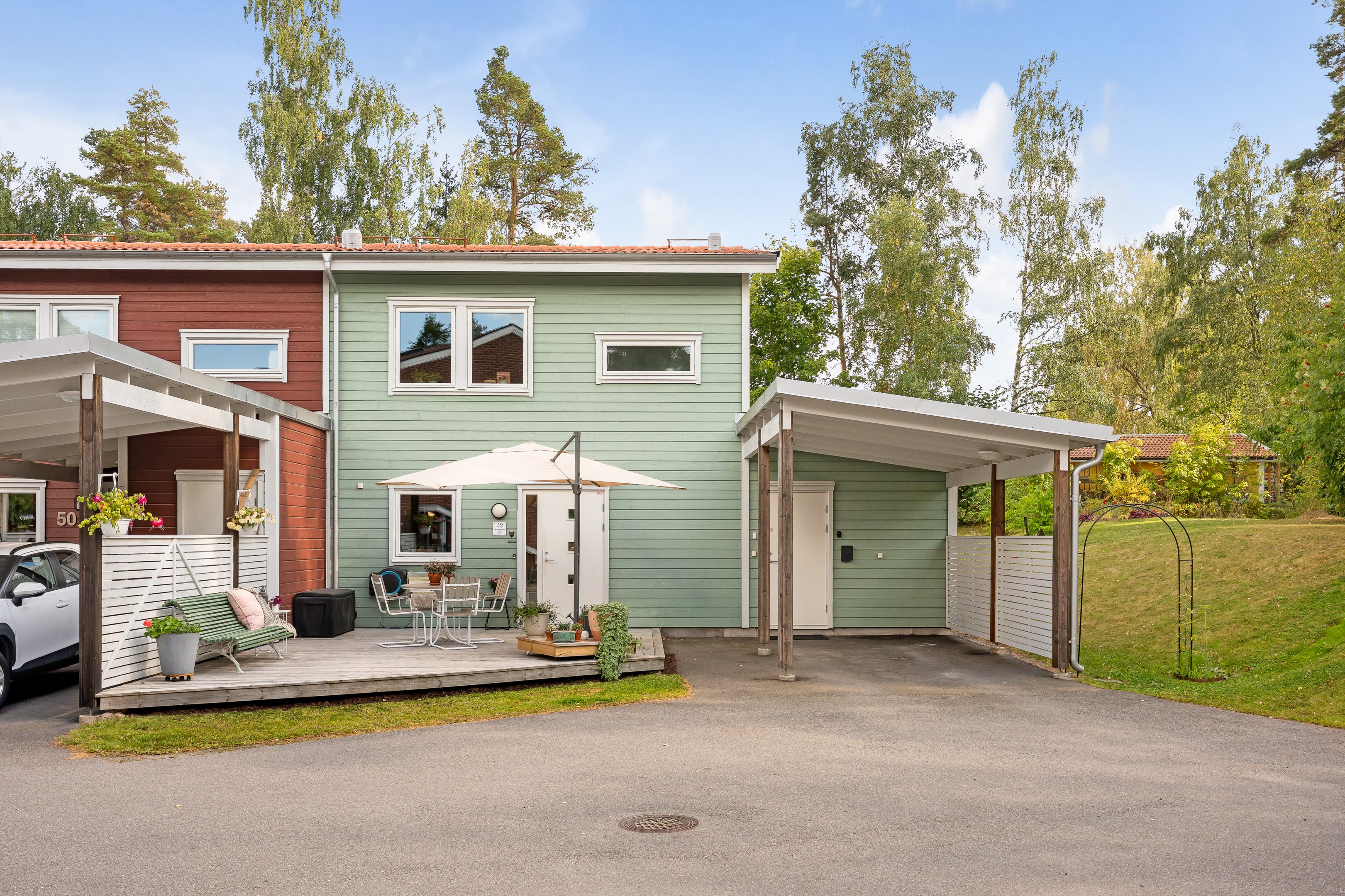 Bostadsbild från Varggropsvägen 52, Kommande i Björklinge, Uppsala