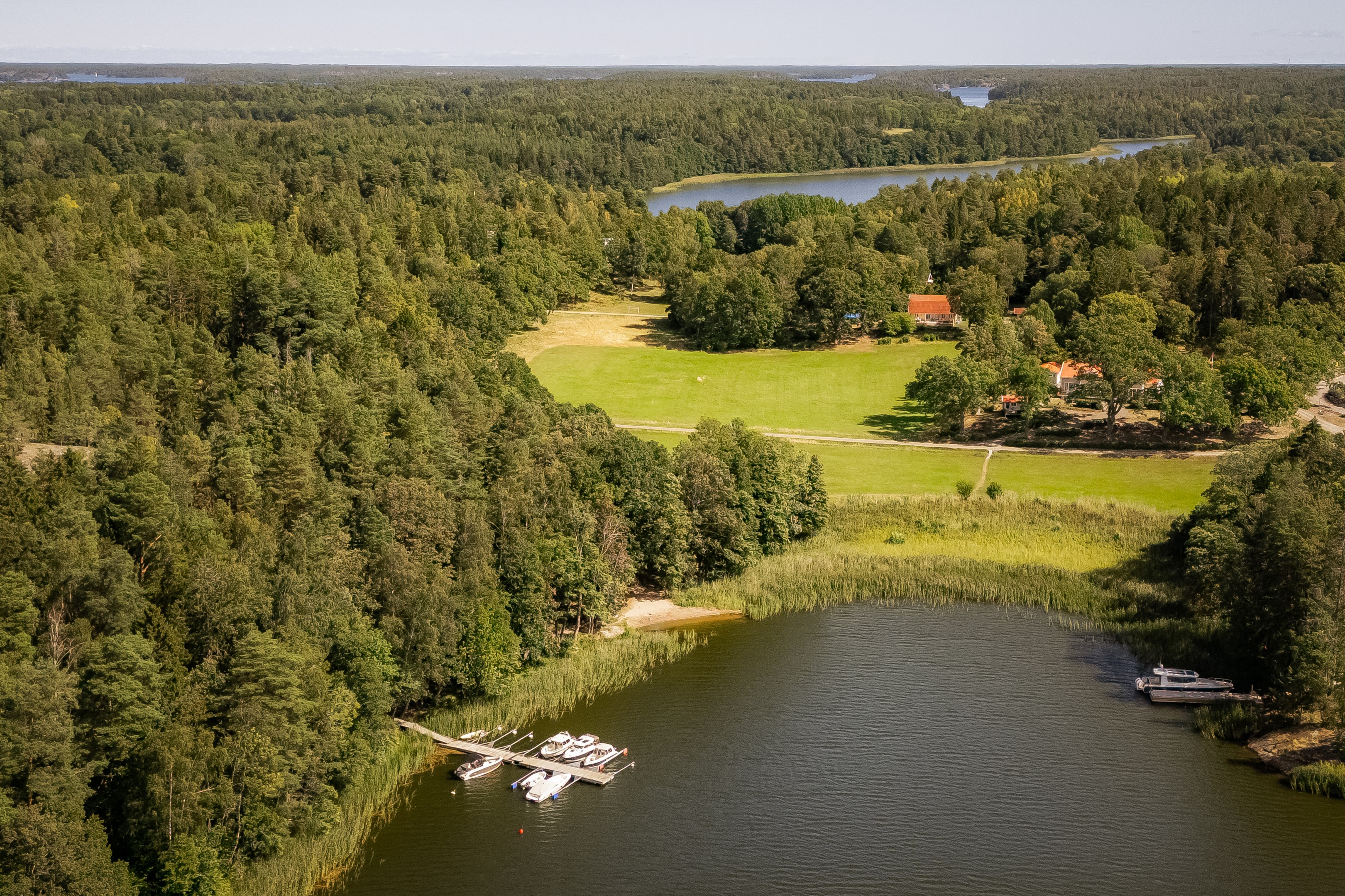 Bostadsbild från Oxövägen 1, Kommande i Ängsvik, Värmdö