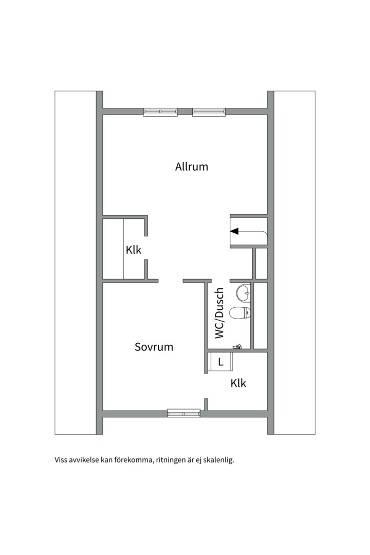 Planlösning från Ripgatan 15, Till salu i Östhammar, Östhammar