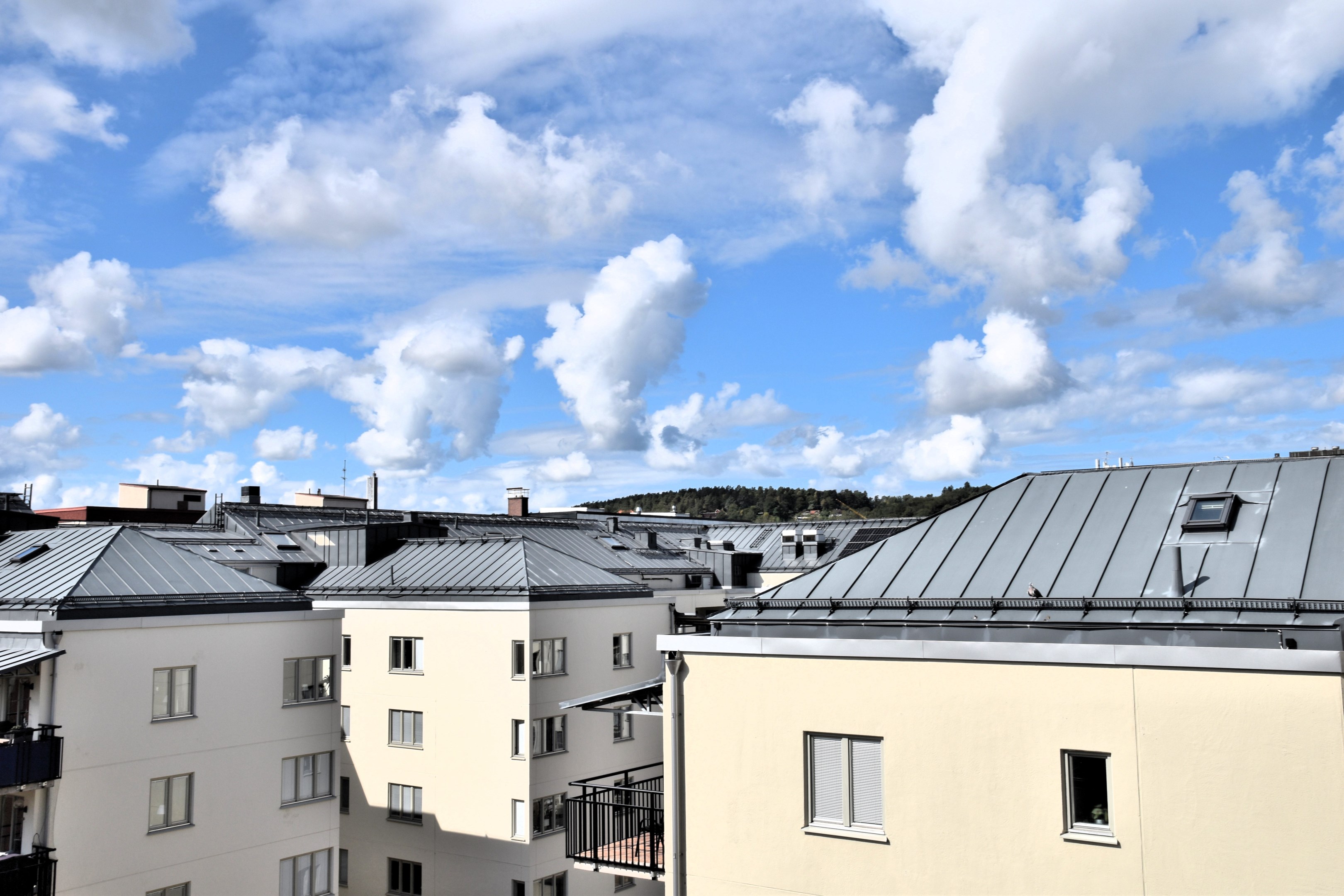 Utsikt från balkongen