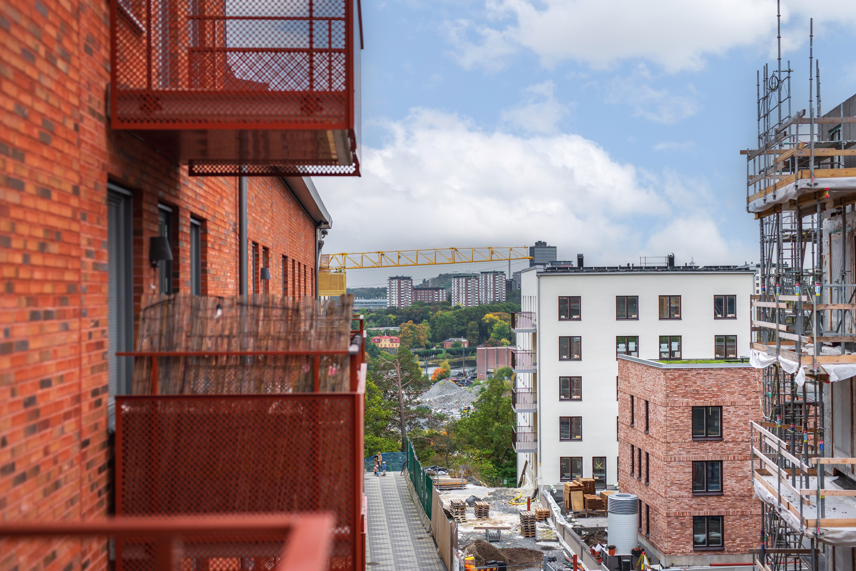 Bostadsbild från Tre kronors väg 54, Kommande i Kvarnholmen, Nacka