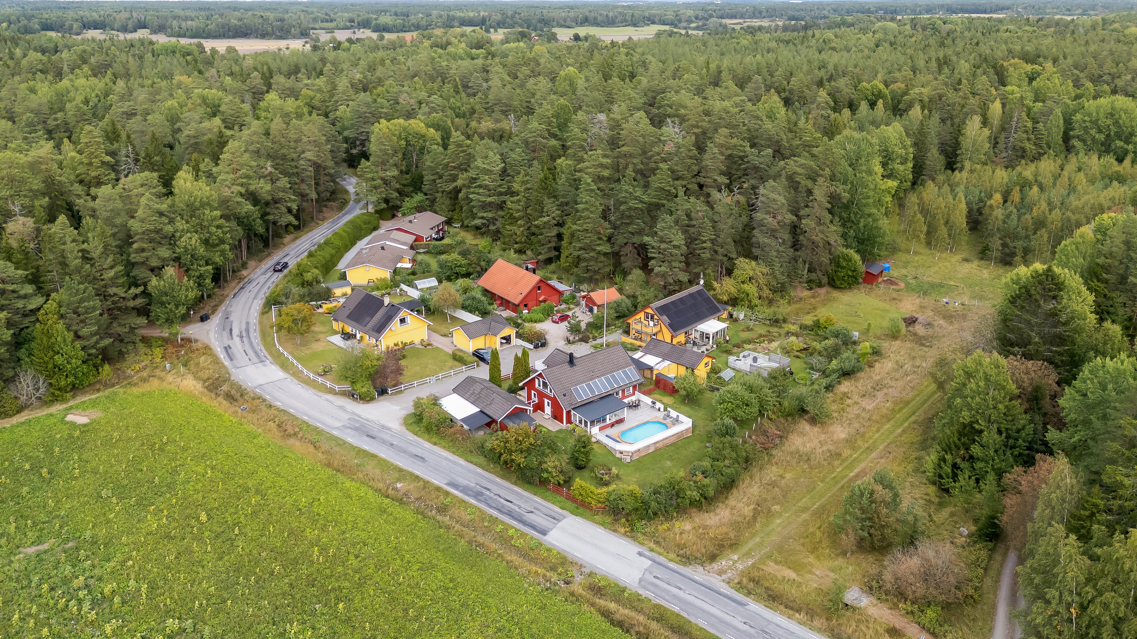 Bostadsbild från Dalby-Tuna Skogshyddan 12, Kommande i Hammarskog, Uppsala