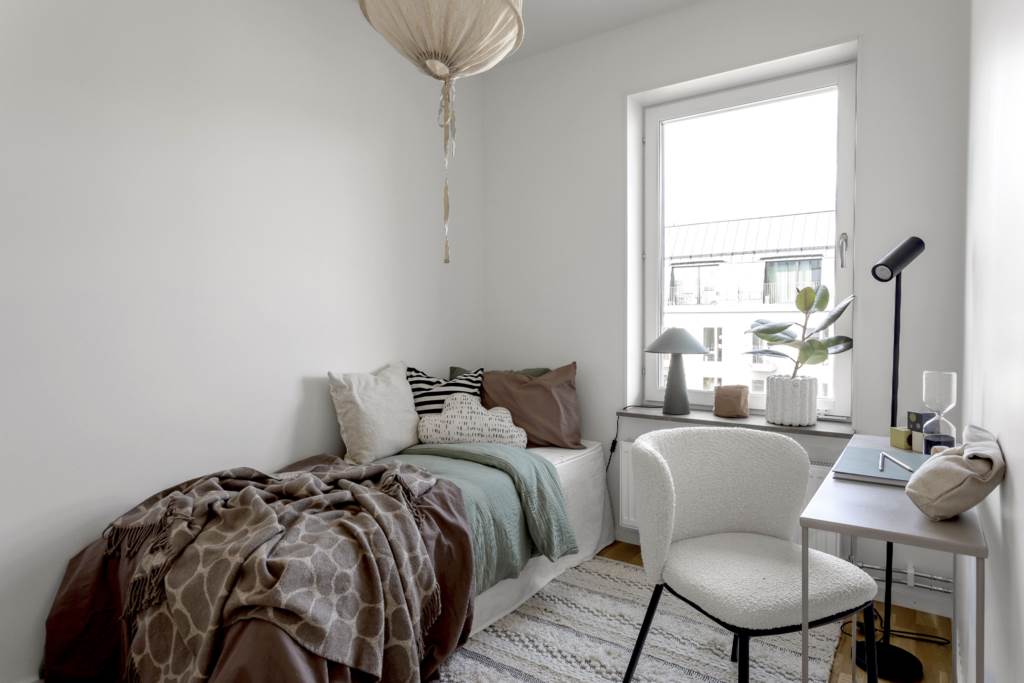 Bostadsbild från Amanuensgatan 9, Kommande i Rosendal, Uppsala