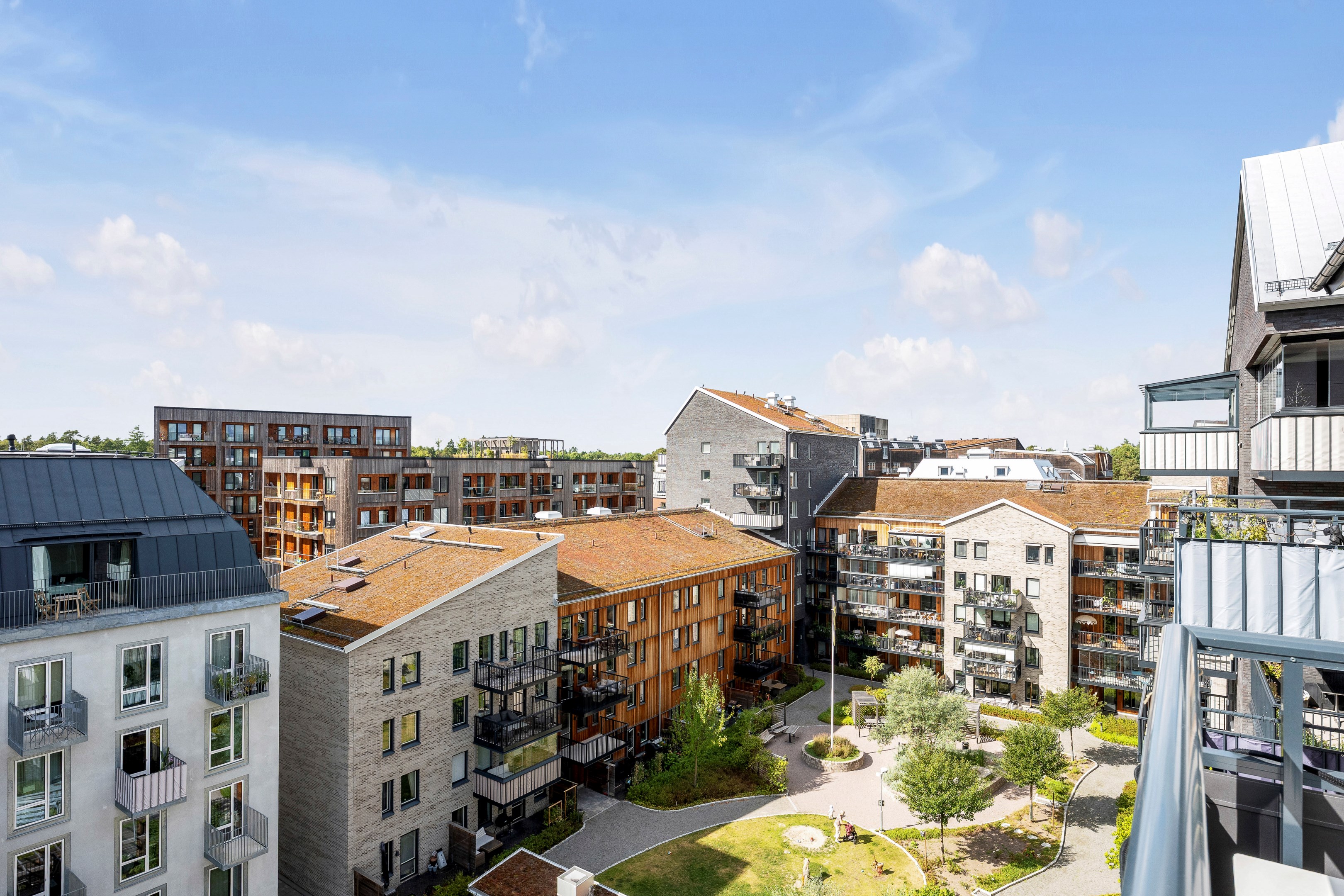 Bostadsbild från Amanuensgatan 9, Kommande i Rosendal, Uppsala