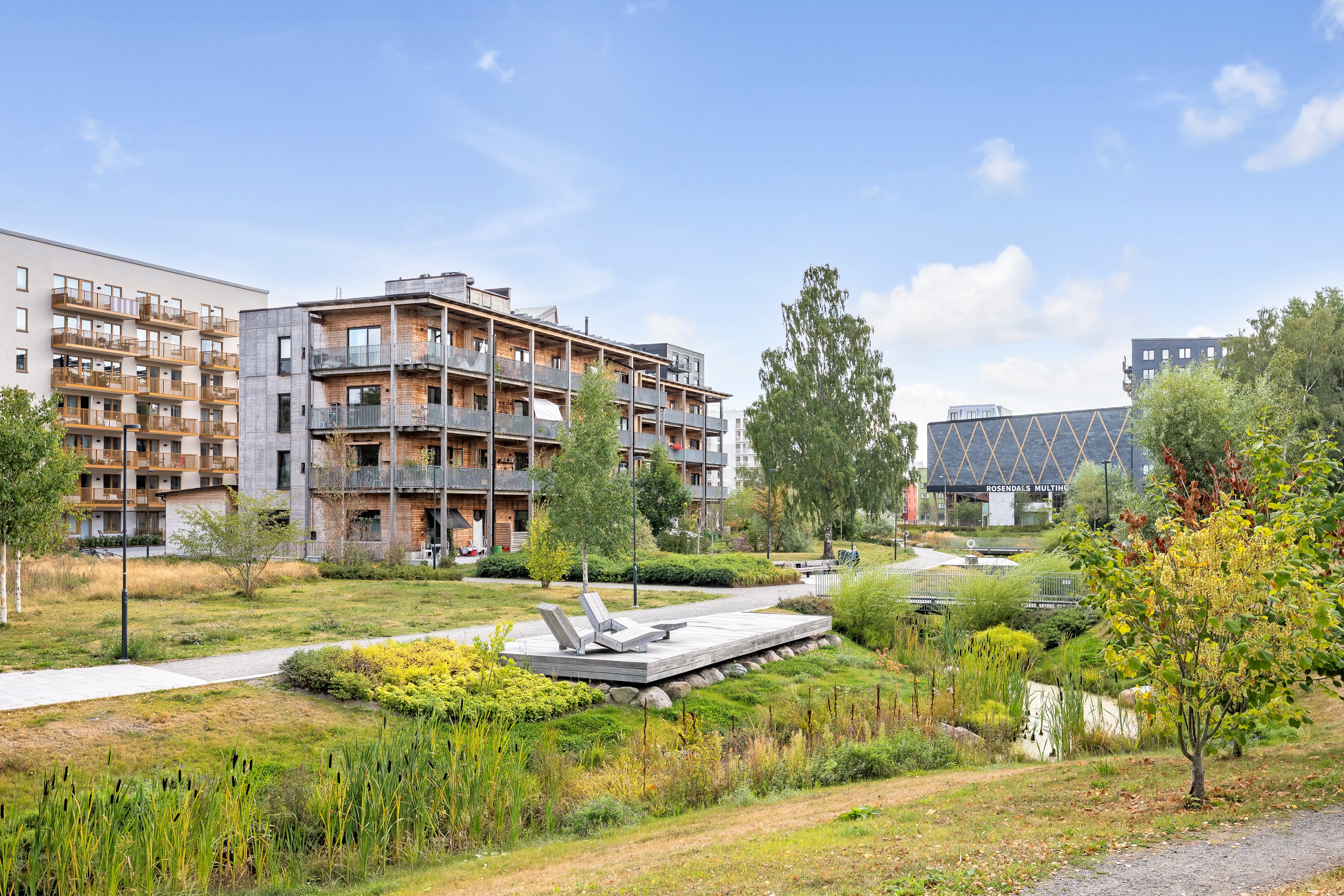 Bostadsbild från Amanuensgatan 9, Kommande i Rosendal, Uppsala