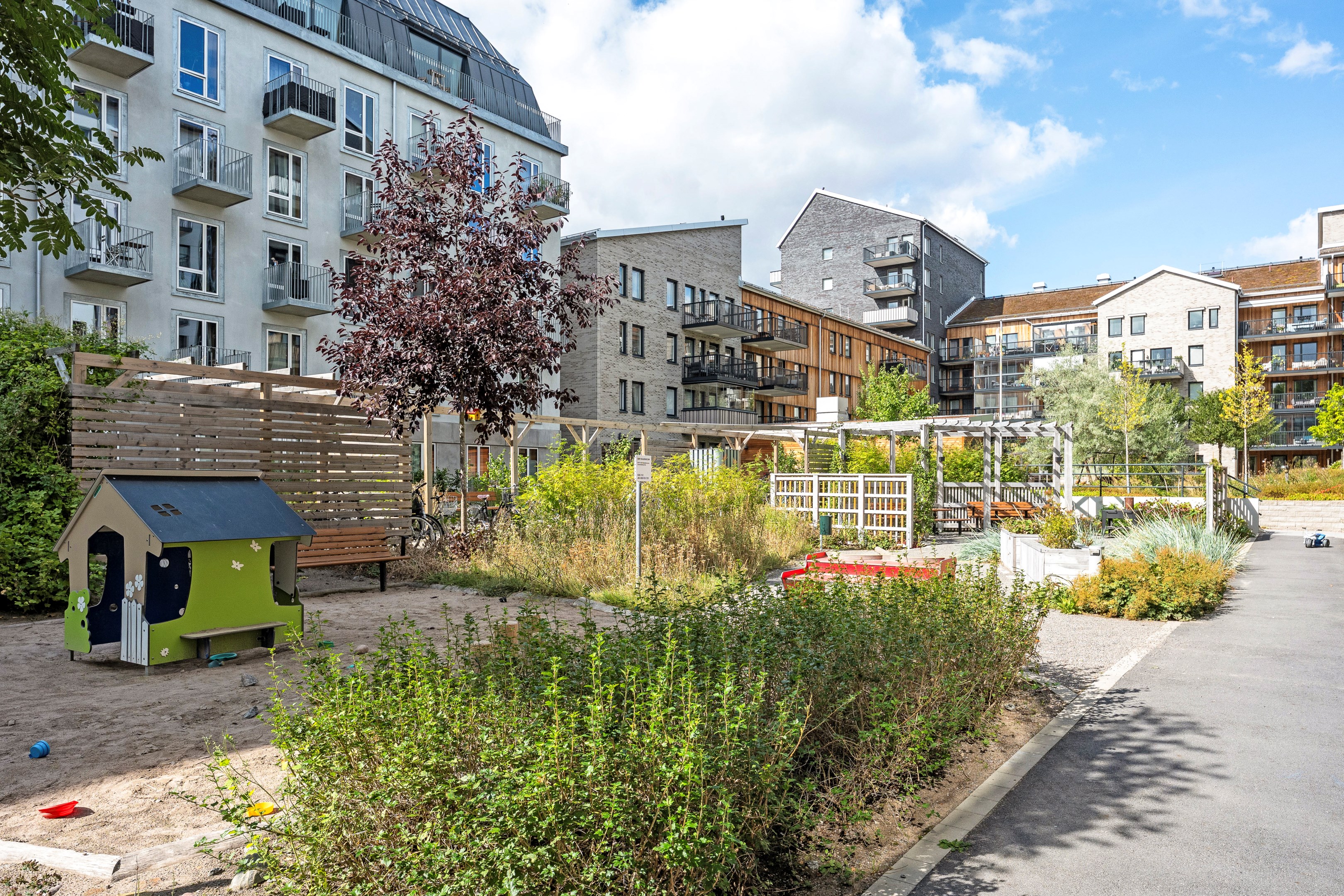 Bostadsbild från Amanuensgatan 9, Kommande i Rosendal, Uppsala