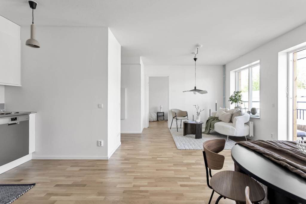 Bostadsbild från Amanuensgatan 9, Kommande i Rosendal, Uppsala