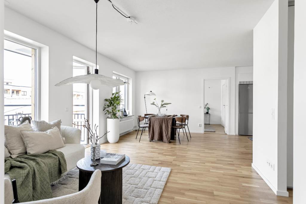 Bostadsbild från Amanuensgatan 9, Kommande i Rosendal, Uppsala