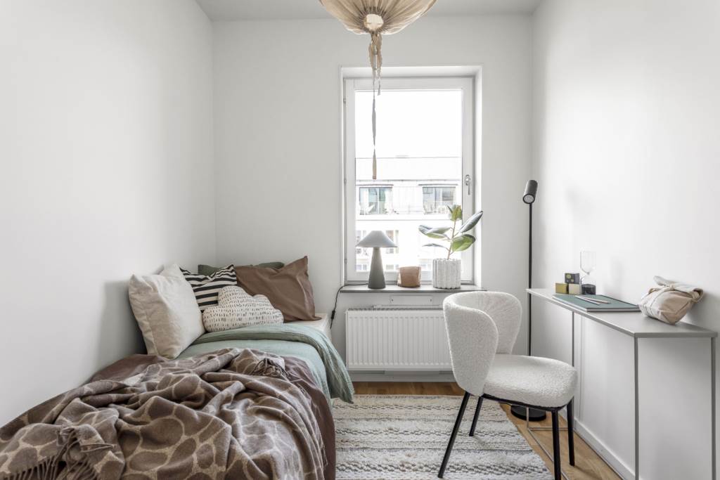 Bostadsbild från Amanuensgatan 9, Kommande i Rosendal, Uppsala
