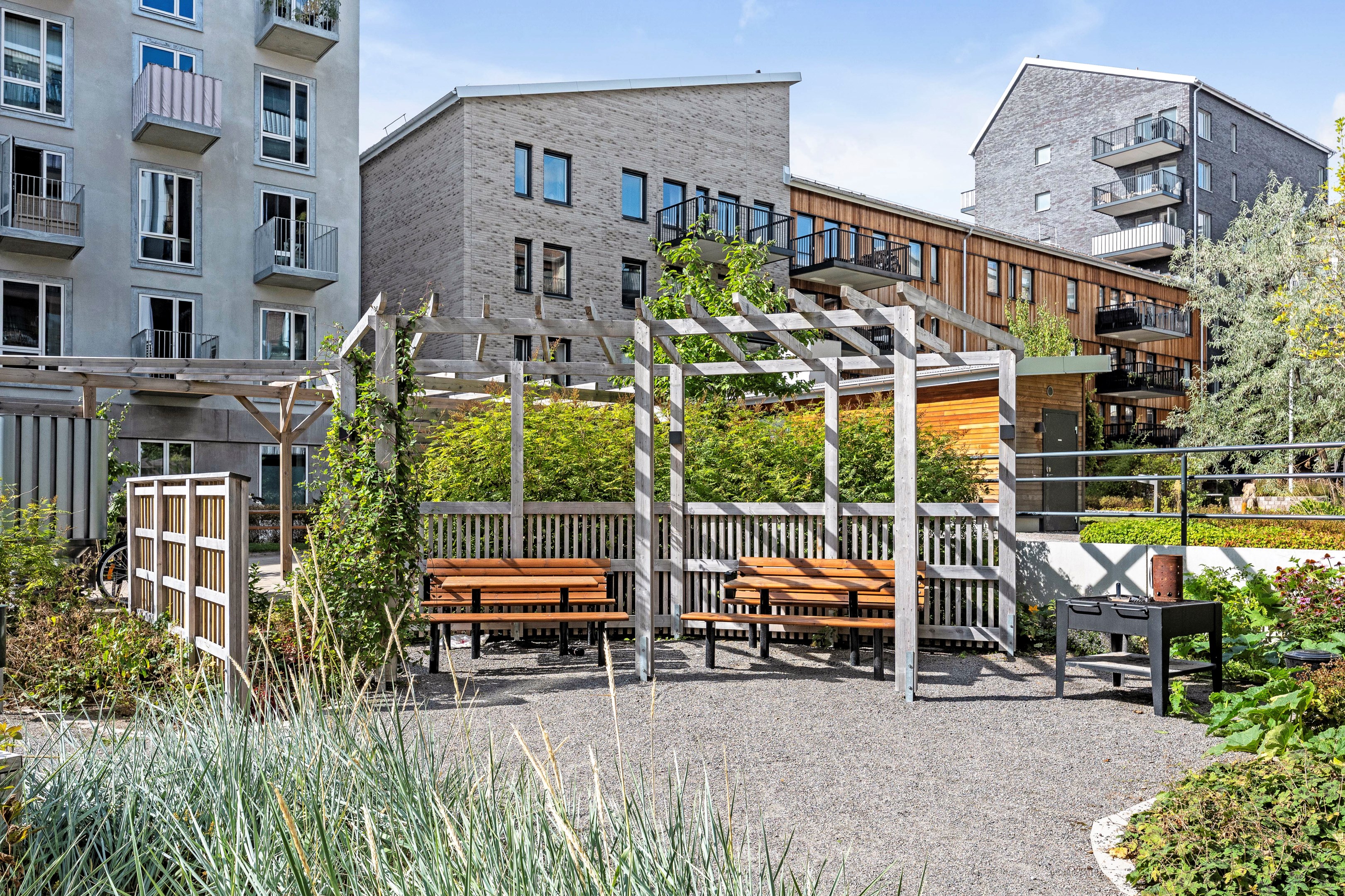 Bostadsbild från Amanuensgatan 9, Kommande i Rosendal, Uppsala