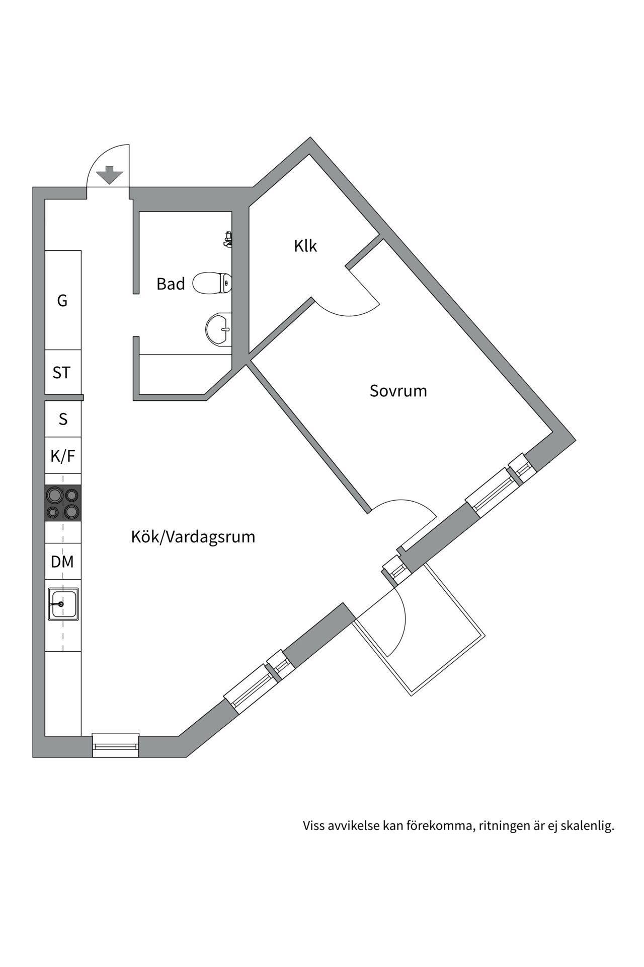 Bostadsbild från Betty Petterssons gata 9, Till salu i Rosendal, Uppsala