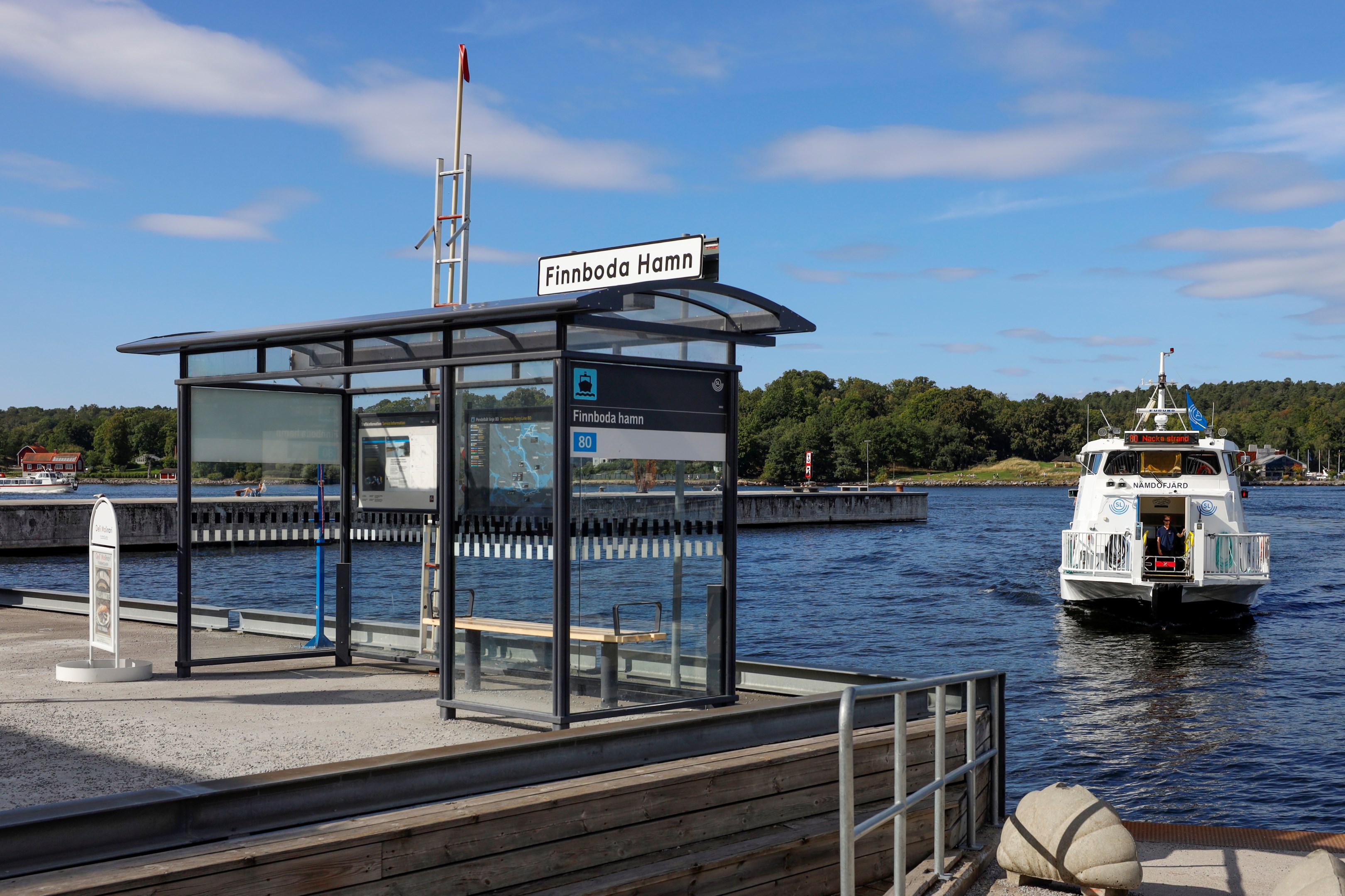 Bostadsbild från Finnbergsvägen 28, Kommande i Finnberget, Nacka