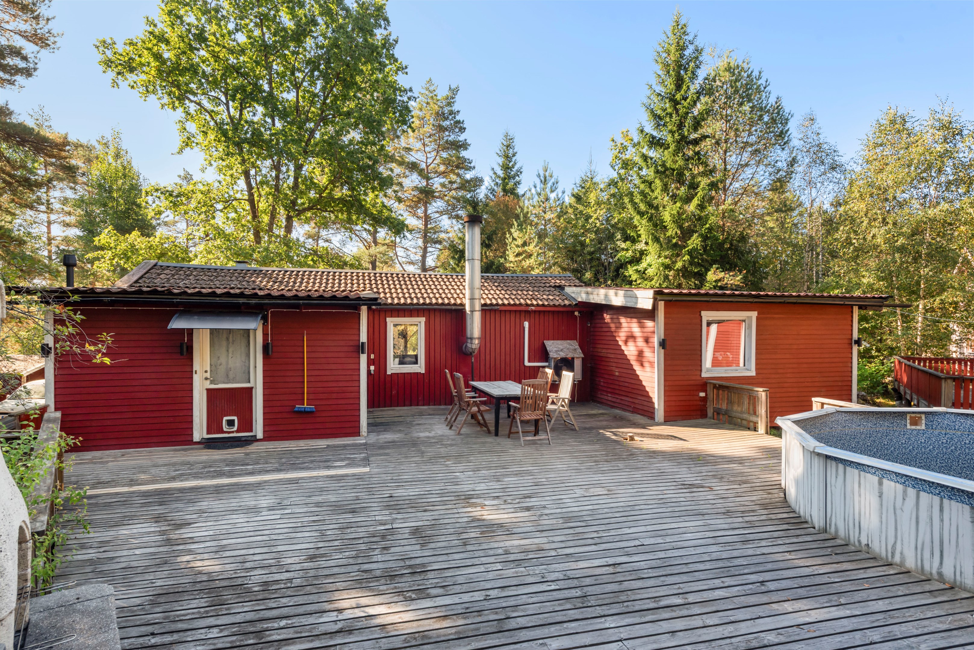 Huset från baksidan