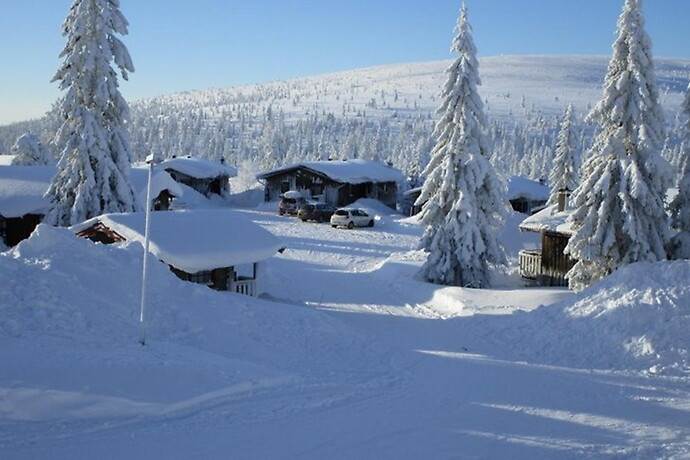 Sveriges snörikaste platser. Ski in - ski out,
