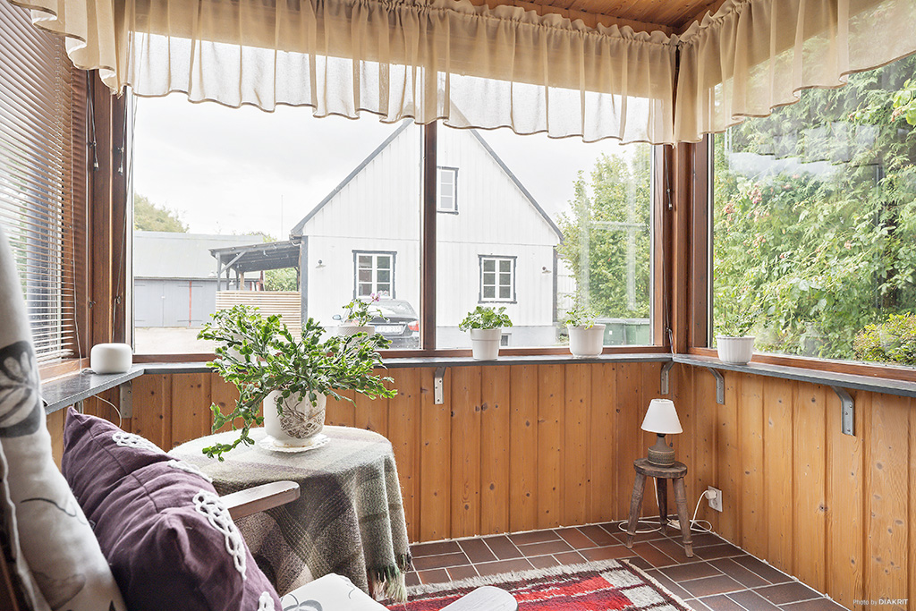 Inglasad veranda