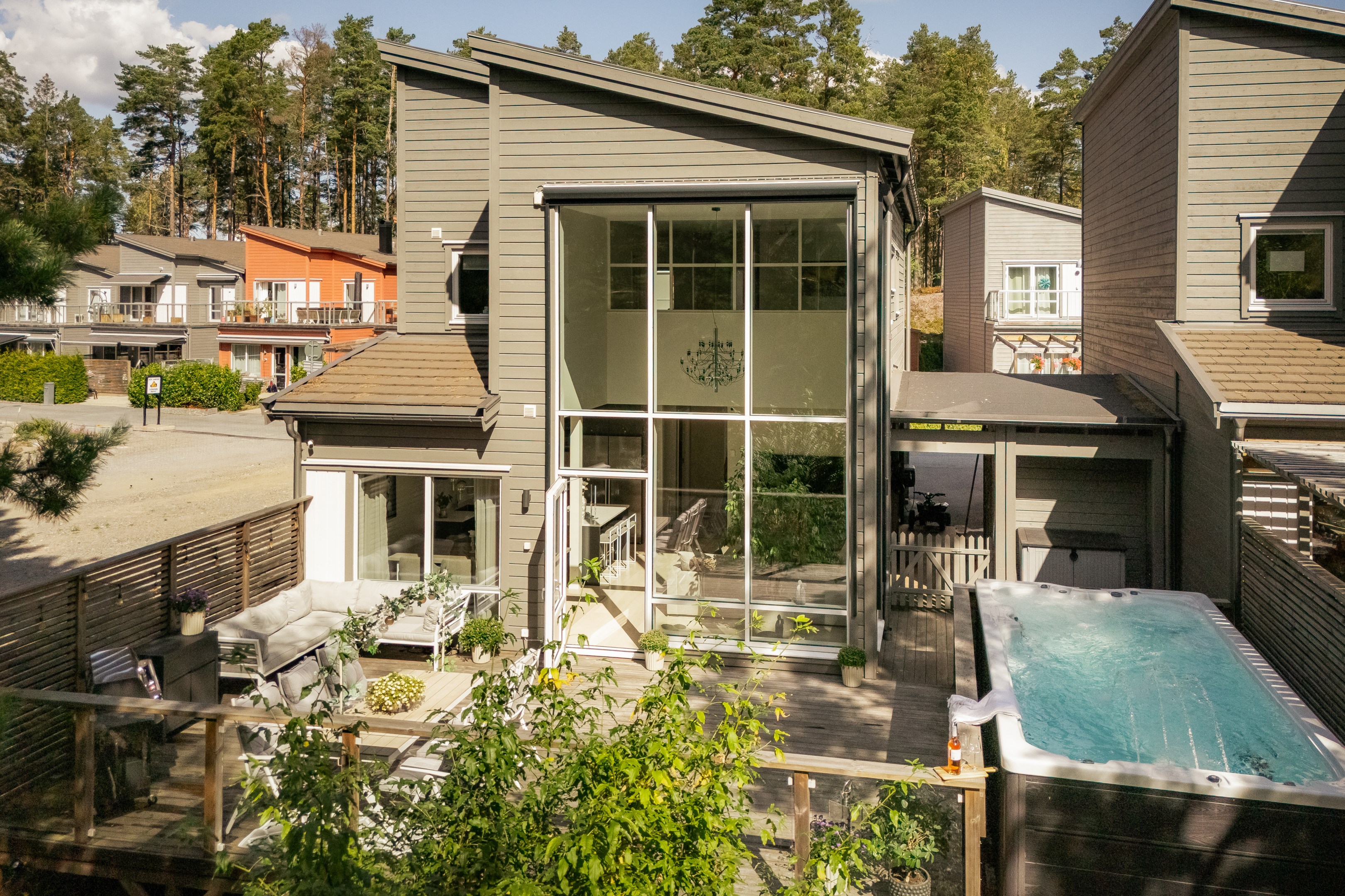 Bostadsbild från Isälvsvägen 20, Kommande i Mörtnäs, Värmdö